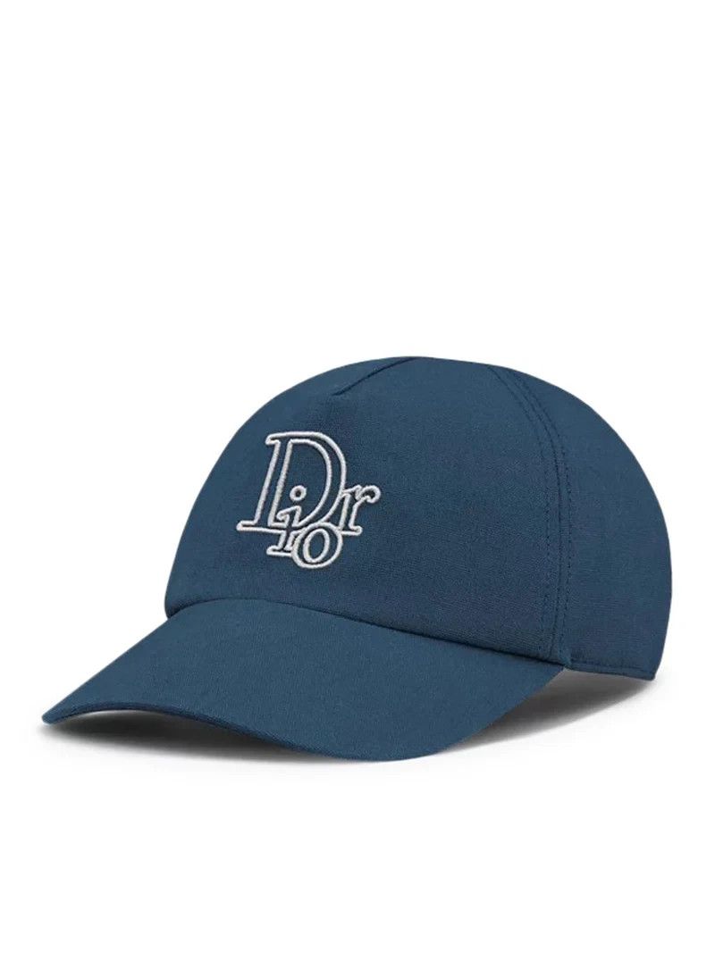 Dior DIOR $520 Blue Cotton Baseball Cap New & Authentic Size ONE SIZE - 2 Thumbnail