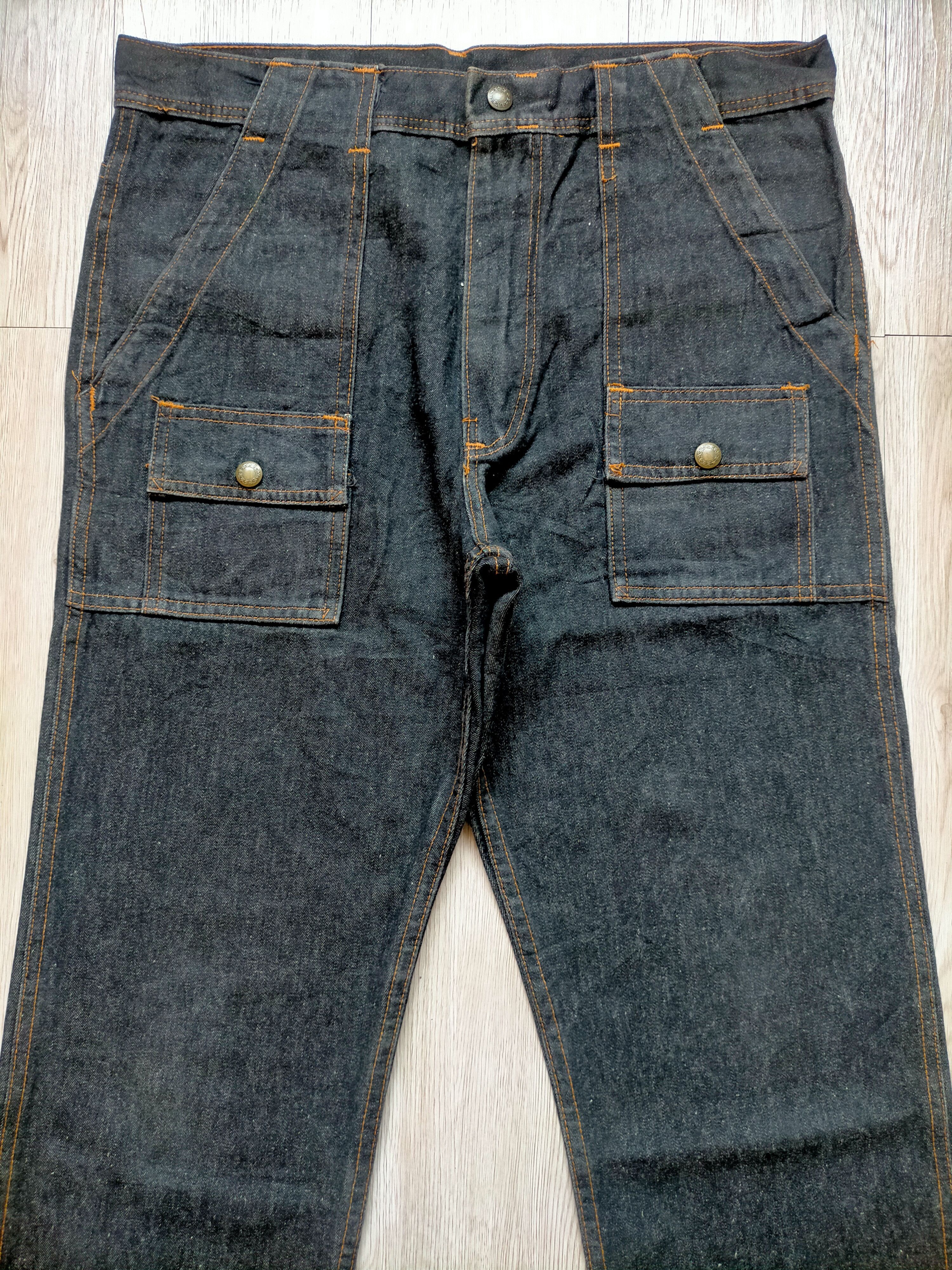 Hysteric Glamour Vintage 90s Gung Ho Bush Pants Black Jeans Usa Size US 32 / EU 48 - 6 Thumbnail