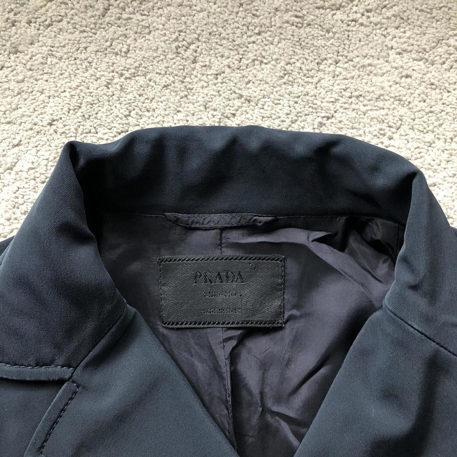 Prada Prada Overcoat Trench Jacket Size L / US 10 / IT 46 - 4 Thumbnail