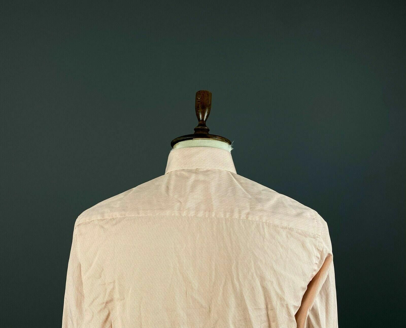 Eton Eton Contemporary Pink Button Up Dress Shirt Size 41/16 Size US M / EU 48-50 / 2 - 7 Thumbnail