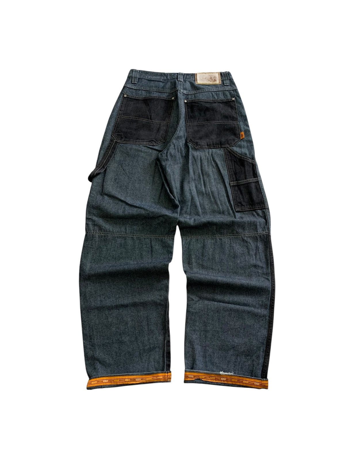 Pelle Pelle Last📦Vintage Pelle Pelle Y2k Double Knee Carpenter Denim Size US 30 / EU 46 - 9 Thumbnail