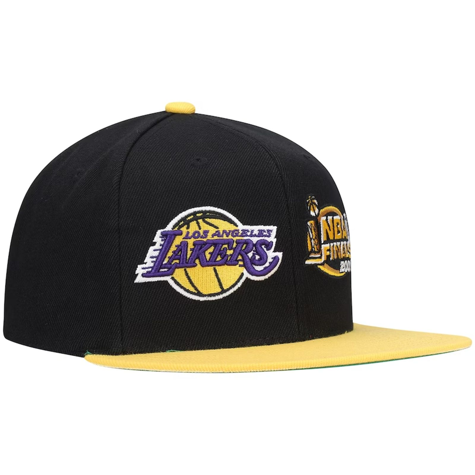 Mitchell & Ness Los Angeles Lakers Hat 2001 Finals Snapback Mitchell & Ness Size ONE SIZE - 3 Thumbnail