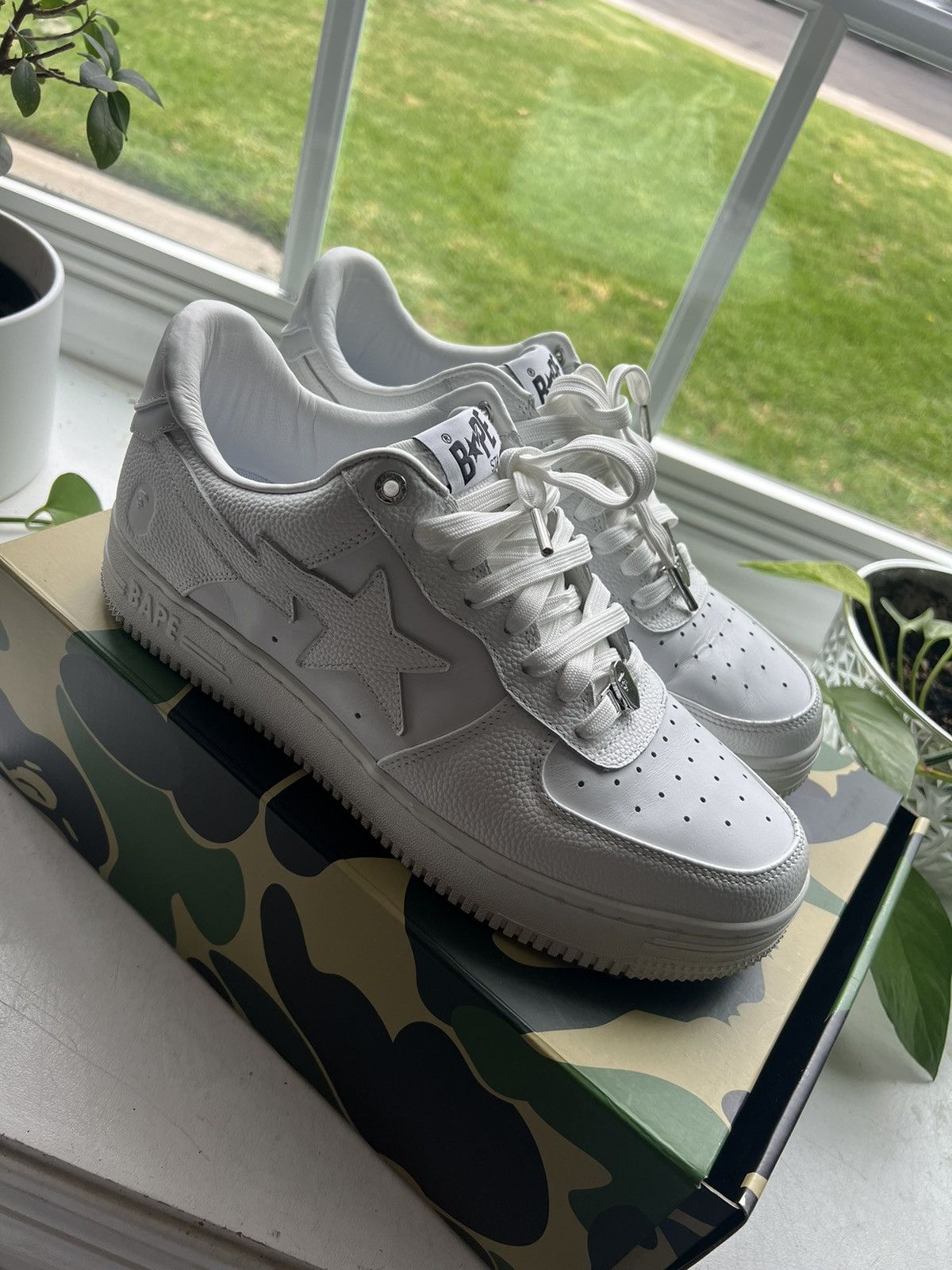 image of Bapesta 6 (2023) Shoes in White, Men's (Size 11)