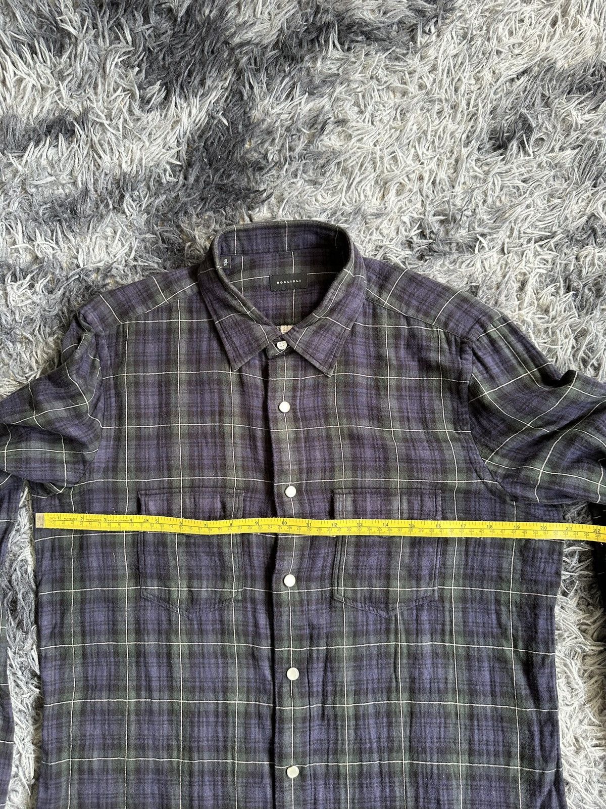Boglioli Boglioli checker double layer shirt Size US M / EU 48-50 / 2 - 7 Thumbnail