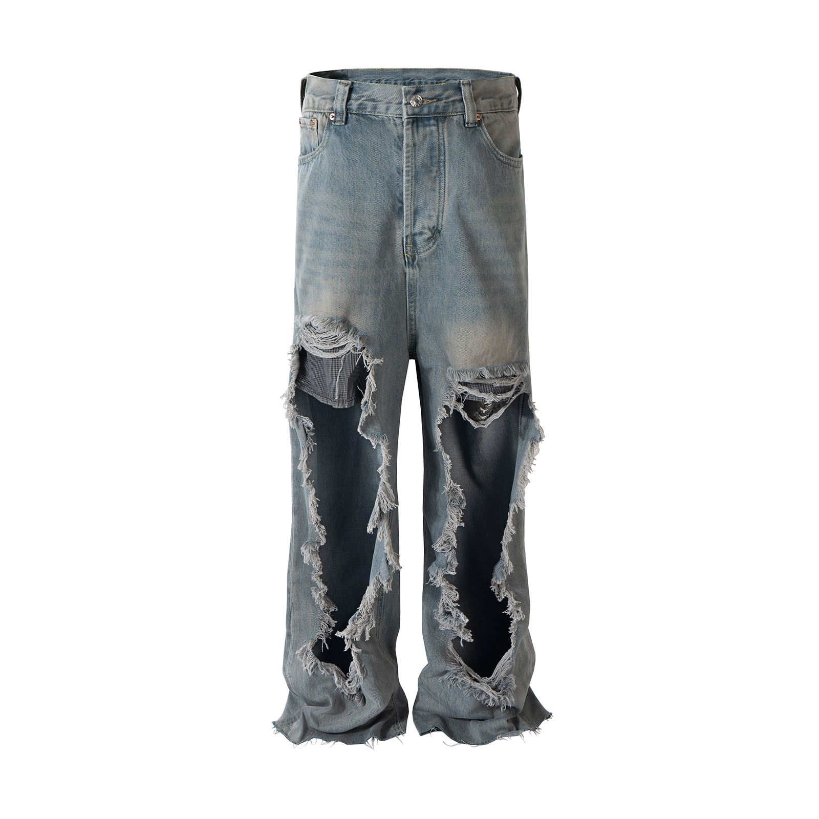 Hole Damage Baggy jeans