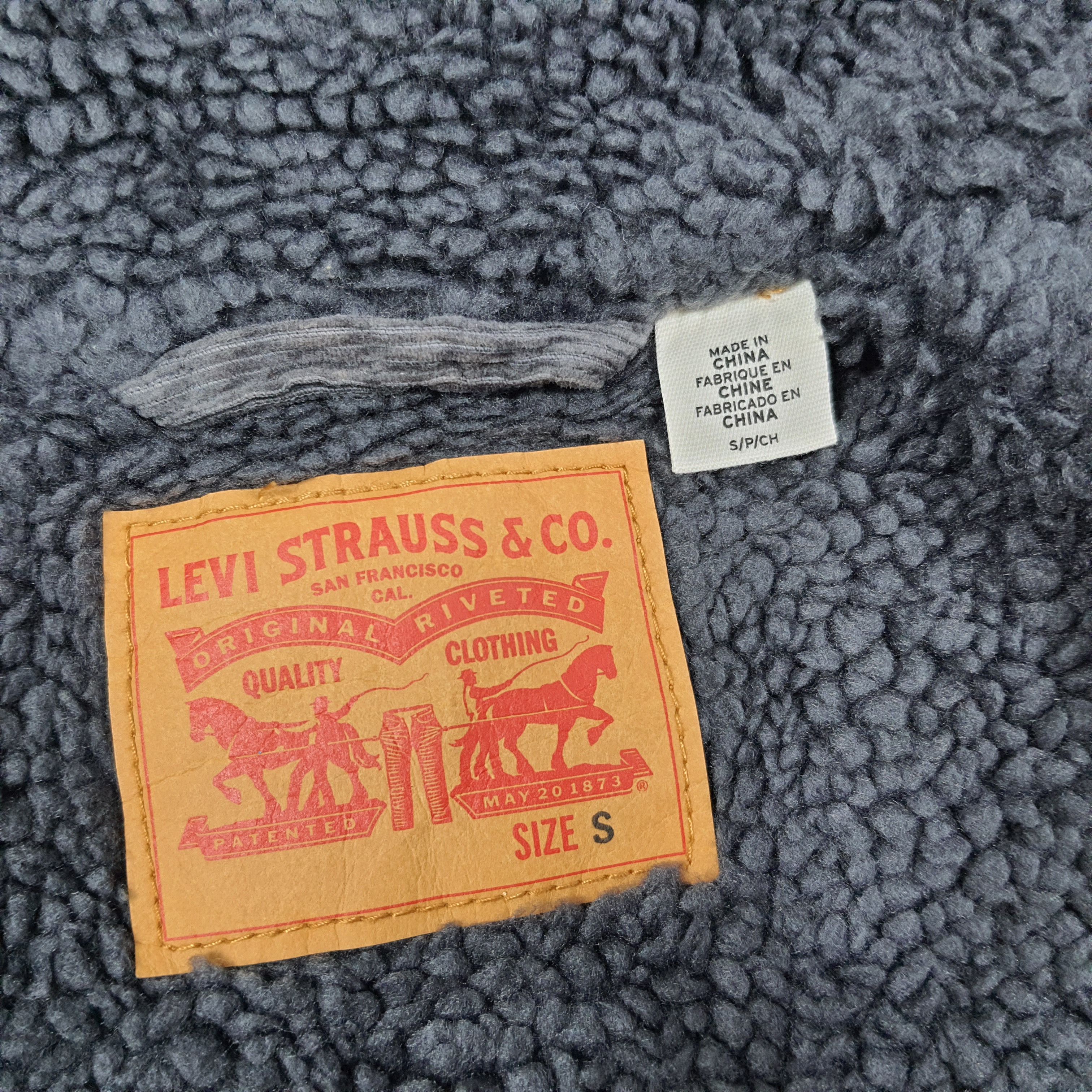 Levi's Vintage Levi’s Sherpa Lined Corduroy Trucker Jacket C279N25 Size US S / EU 44-46 / 1 - 6 Thumbnail