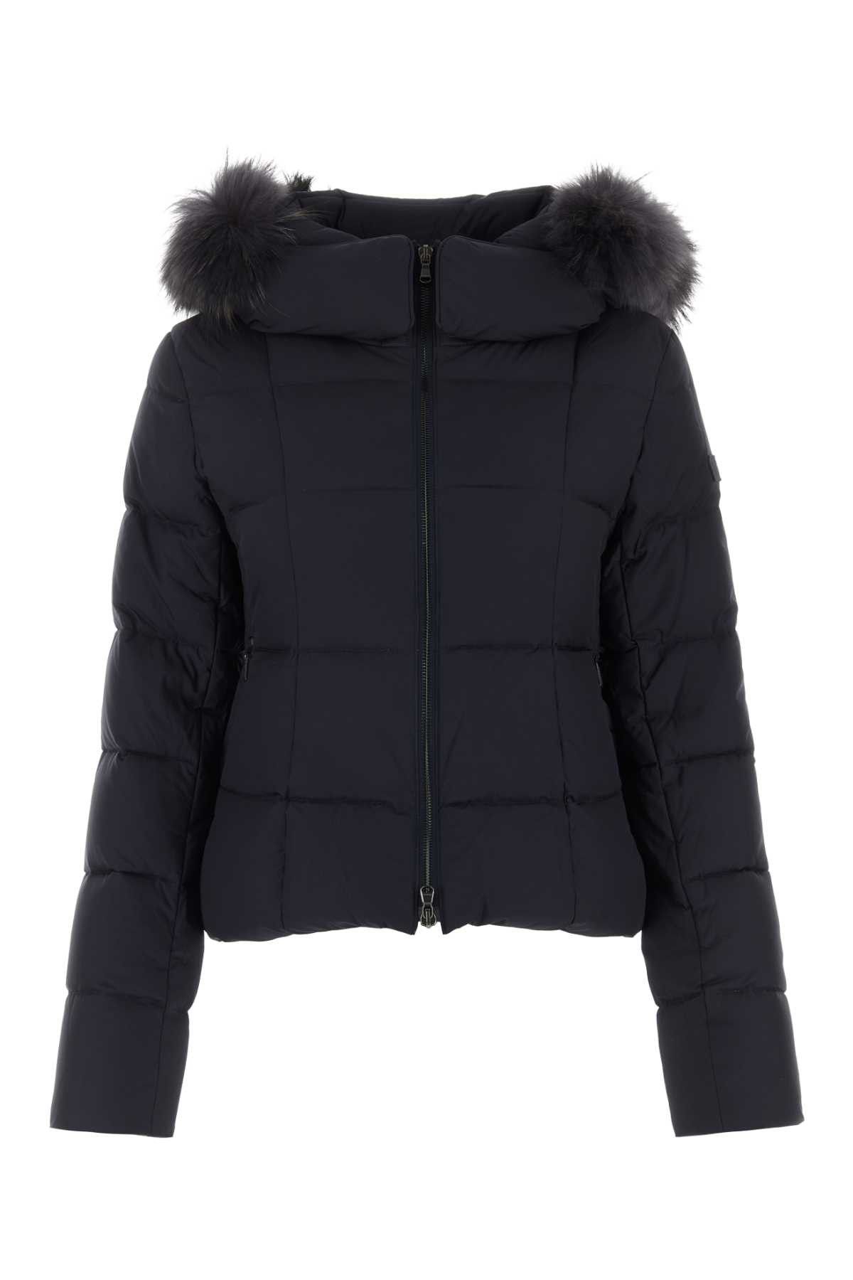 image of Tatras Midnight Blue Nylon Down Jacket, Women's (Size Large)
