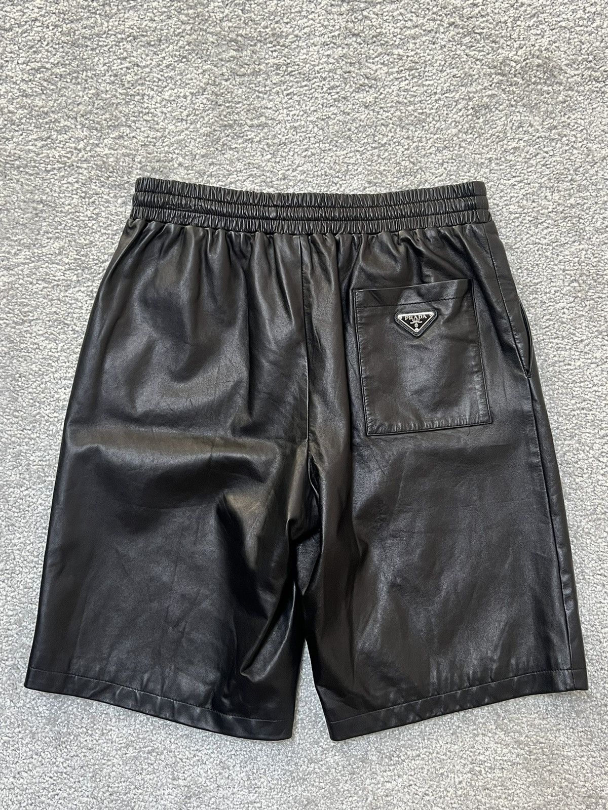 Prada Nylon Gabardine Shorts | Grailed