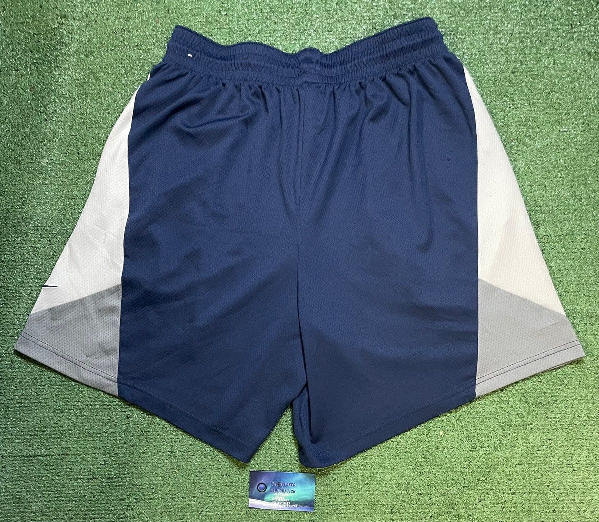 Nike Nike rival blue white grey shorts Size US 38 / EU 54 - 2 Thumbnail