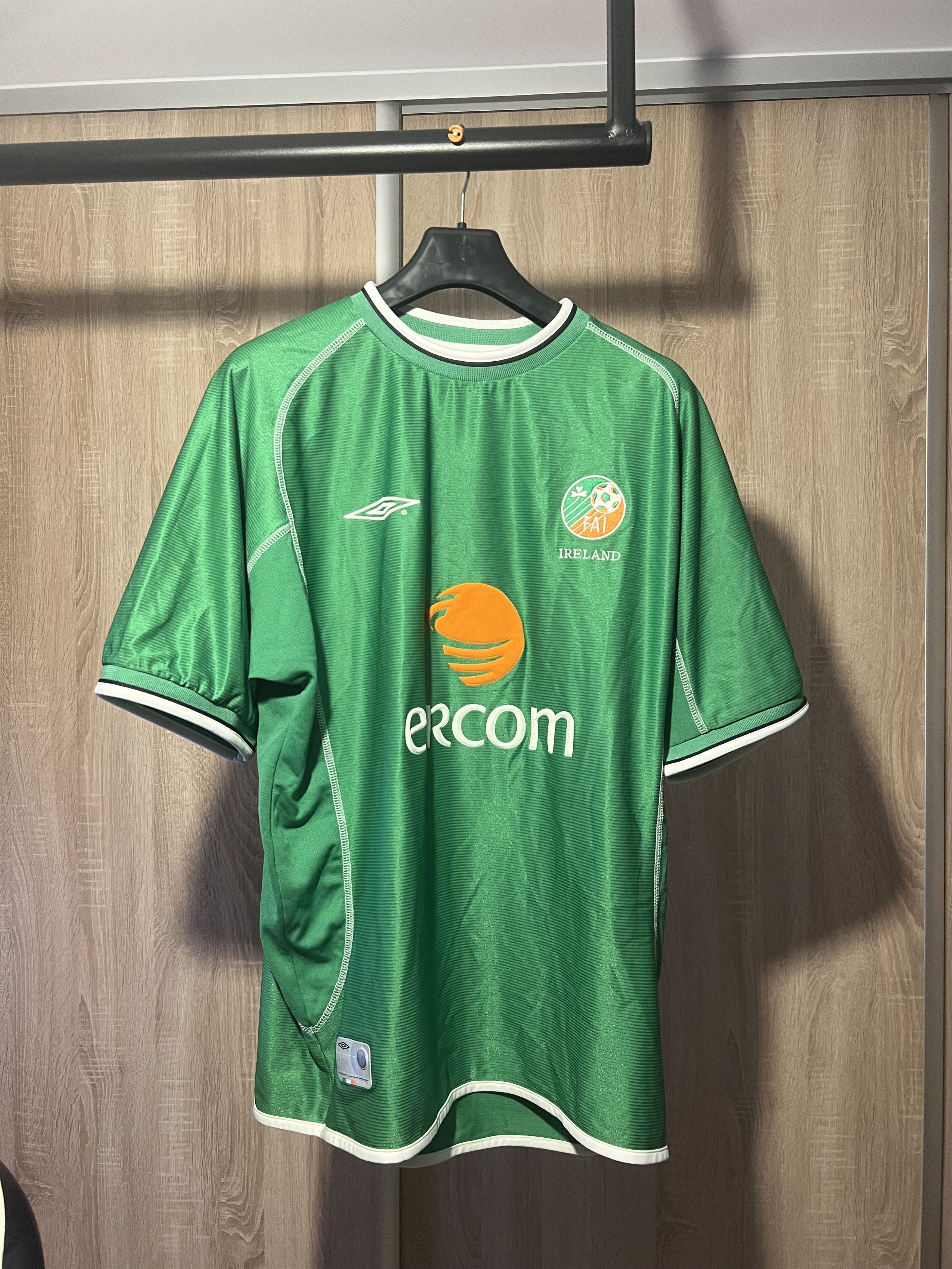 Umbro × Vintage Vintage jersey Ireland 2002 2003 Size US L / EU 52-54 / 3 - 1 Thumbnail