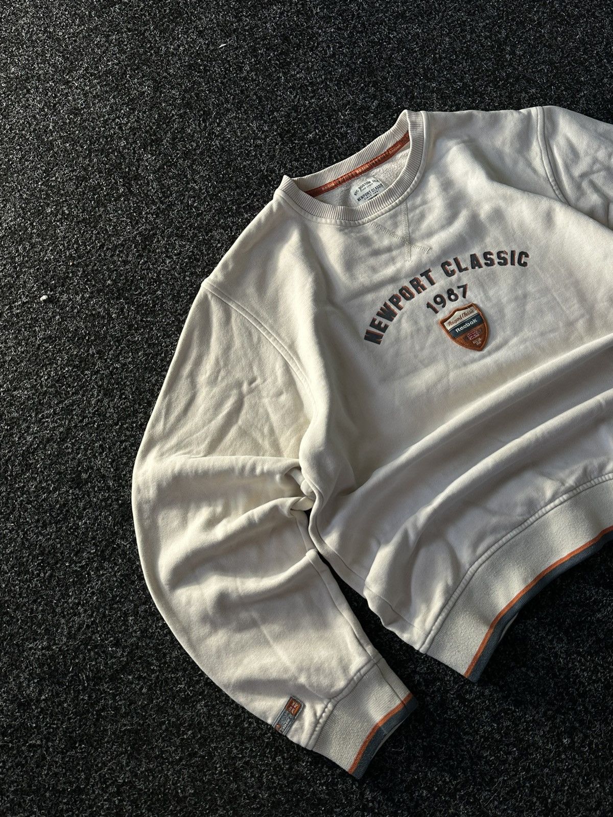 Reebok 🚨VINTAGE 1987 REEBOK BOSTON NEW PORT SWEATSHIRT SPORTs USA Size US M / EU 48-50 / 2 - 2 Thumbnail