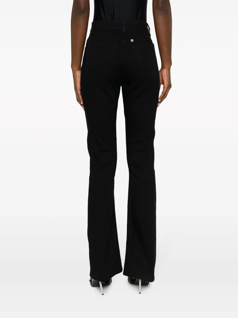 Givenchy o1y0925 Denim Pant in Black Size 24" / US 00 / IT 34 - 4 Thumbnail