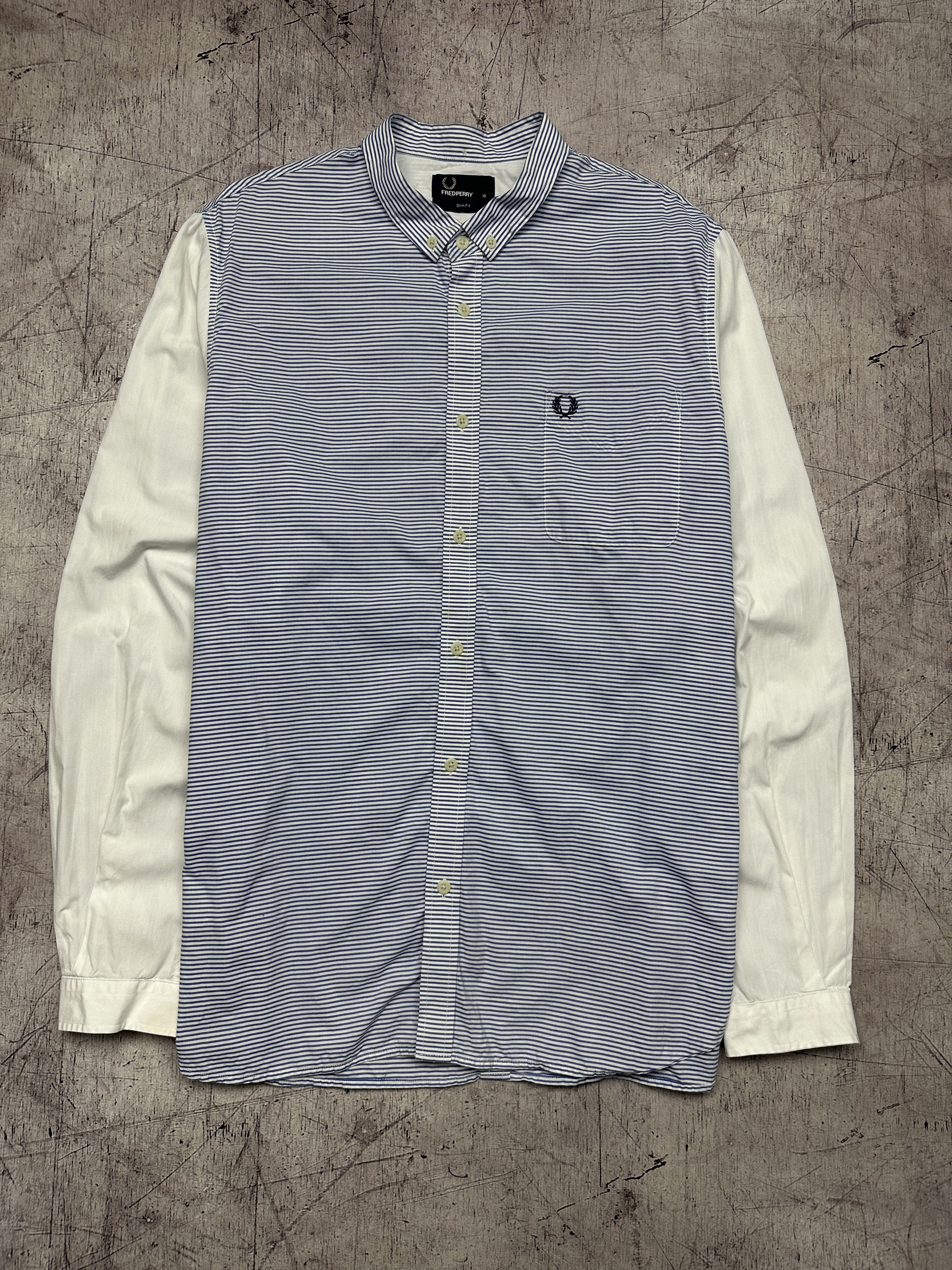 Fred Perry Fred Perry Mens Long Sleeve Shirt Size US XL / EU 56 / 4 - 1 Thumbnail