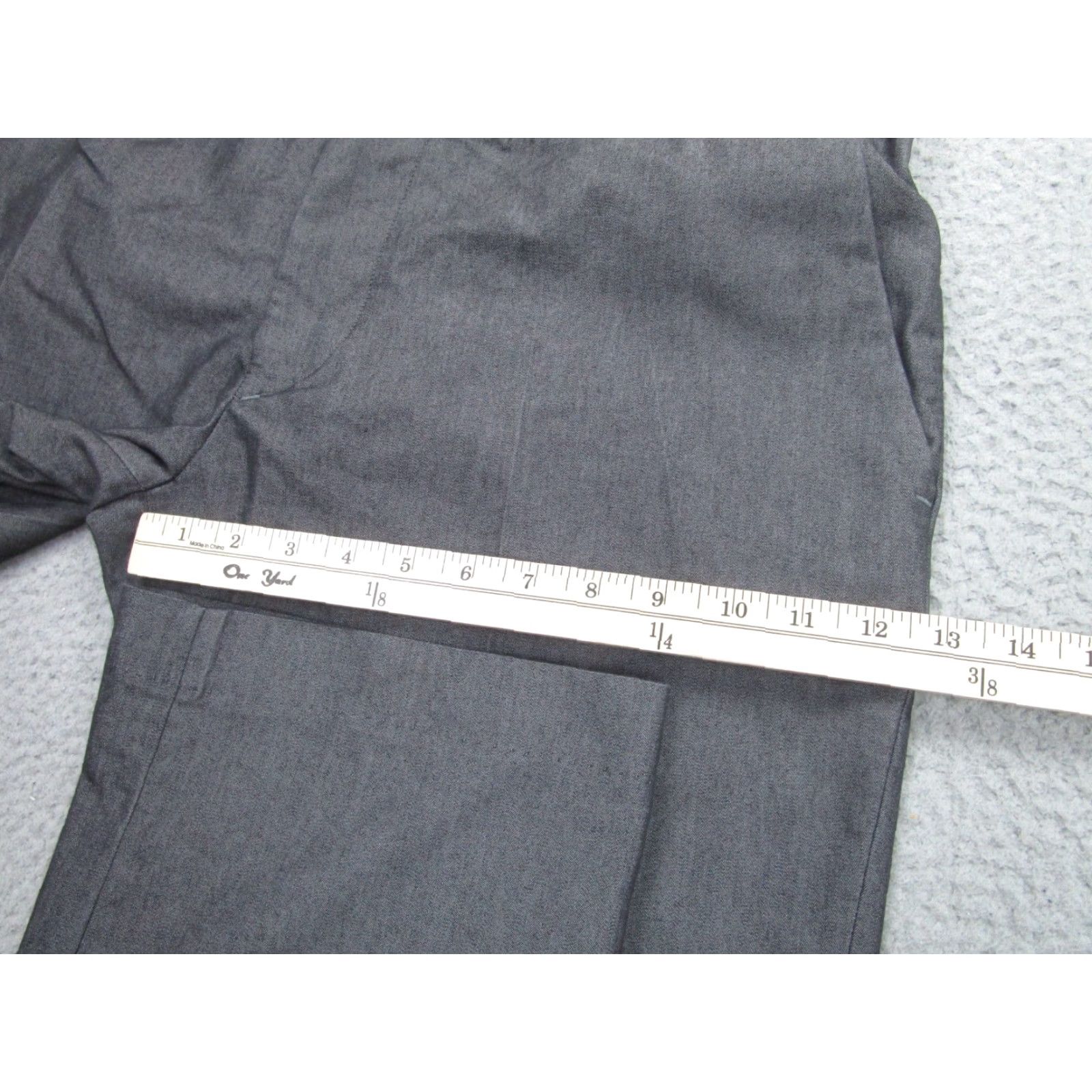 Vintage DaVinci Pants Mens 38x32 gray Straight Formal Rockabilly Vintage Preppy Golfer Size US 38 / EU 54 - 6 Thumbnail