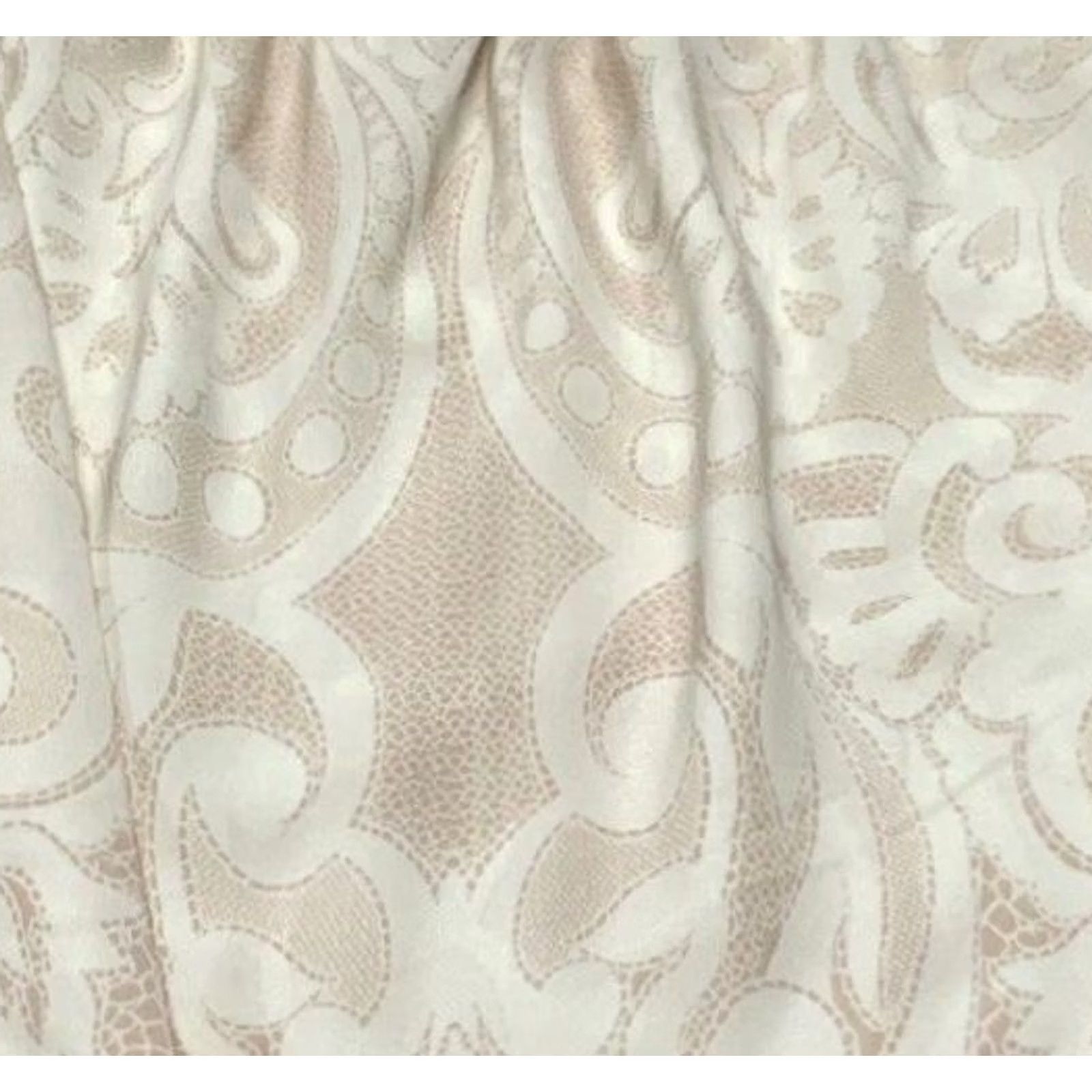 Vintage VINTAGE Boho Off Shoulder Crop Top Womens M Cream Floral Peasant Bell Sleeve Cottagecore Size M / US 6-8 / IT 42-44 - 5 Thumbnail