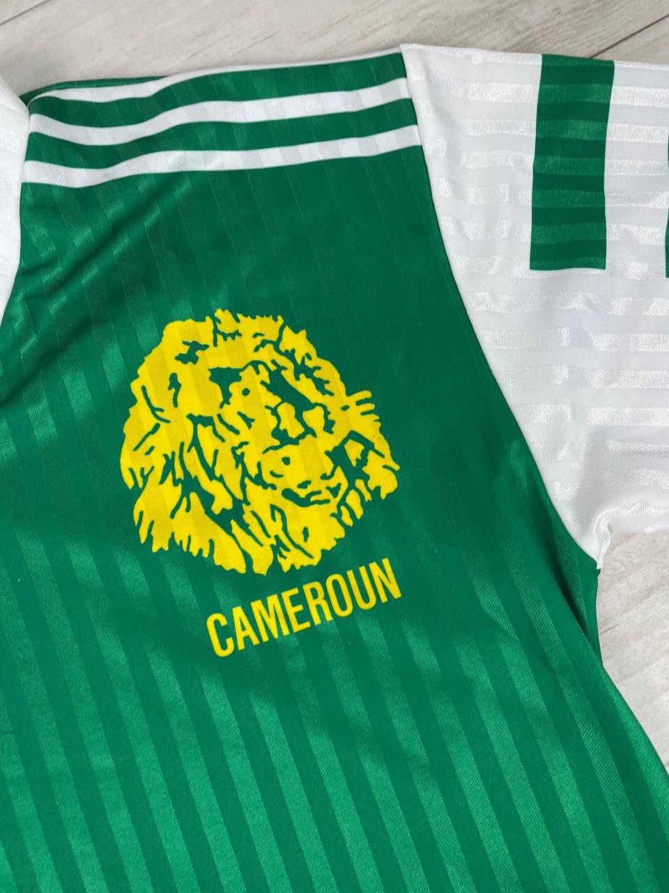 Adidas Adidas Cameroon 1990 1993 Home Shirt Player Issue Jersey Size US M / EU 48-50 / 2 - 5 Thumbnail