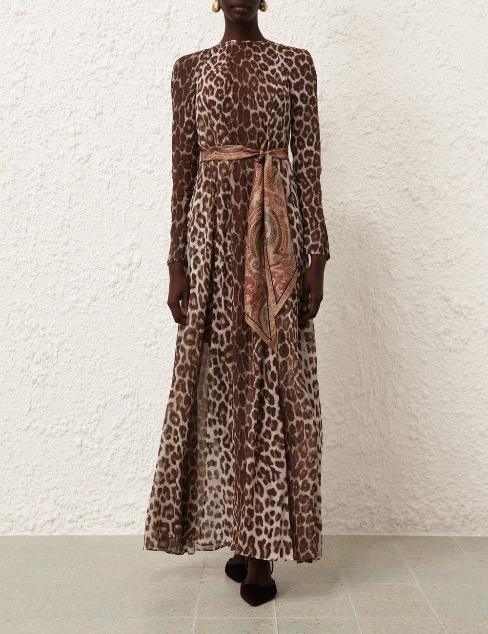 Zimmermann oc11z0925 Illustration Sheath Dress in Leopard Size XS / US 0-2 / IT 36-38 - 2 Thumbnail
