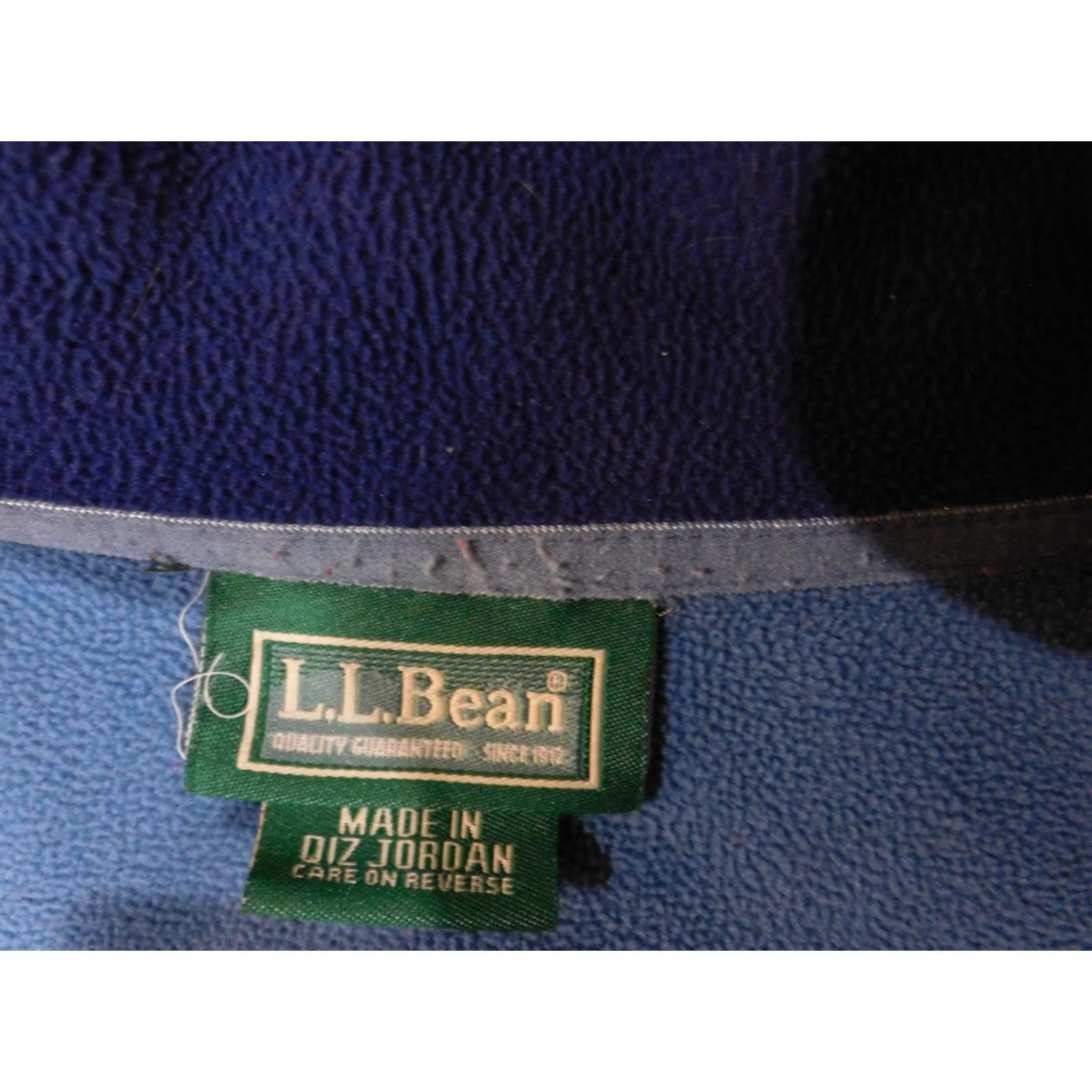 Vintage LL Bean Fleece Vest Mens Large Tall Blue Full Zip Outdoor Hiking Warm Size US L / EU 52-54 / 3 - 6 Thumbnail