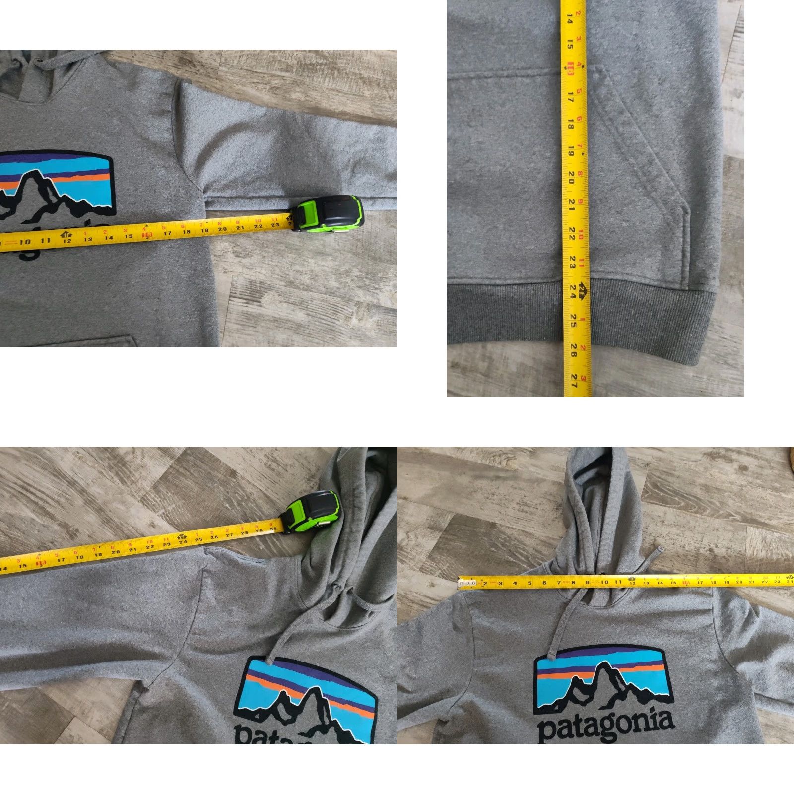Patagonia Patagonia Sweatshirt Mens Small Gray Fitz Roy Horizons Uprisal Hoodie Pullover Size US S / EU 44-46 / 1 - 8 Thumbnail