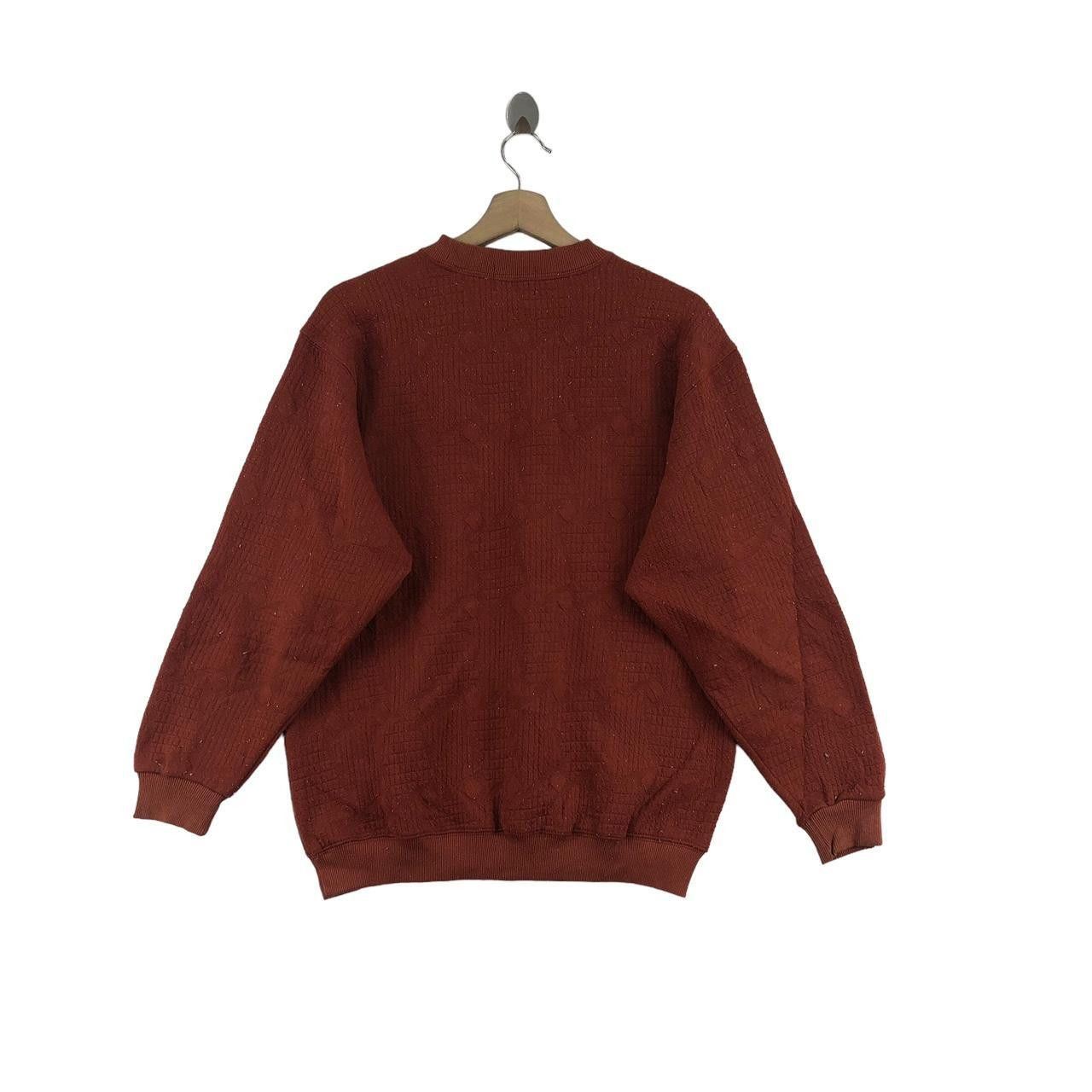 Other Vintage GIANNI VALENTINO ITALY Embossed Sweatshirt Sweater Size M / US 6-8 / IT 42-44 - 2 Thumbnail