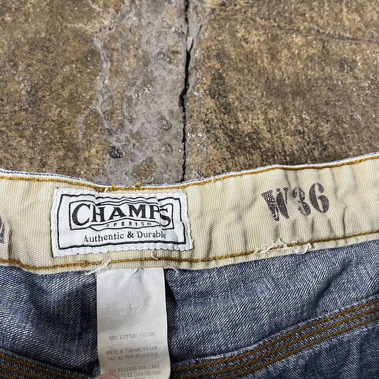 JNCO × Southpole × Vintage Crazy Vintage Y2K Baggy Jorts Faded Grunge Skater Shorts Size US 36 / EU 52 - 7 Thumbnail