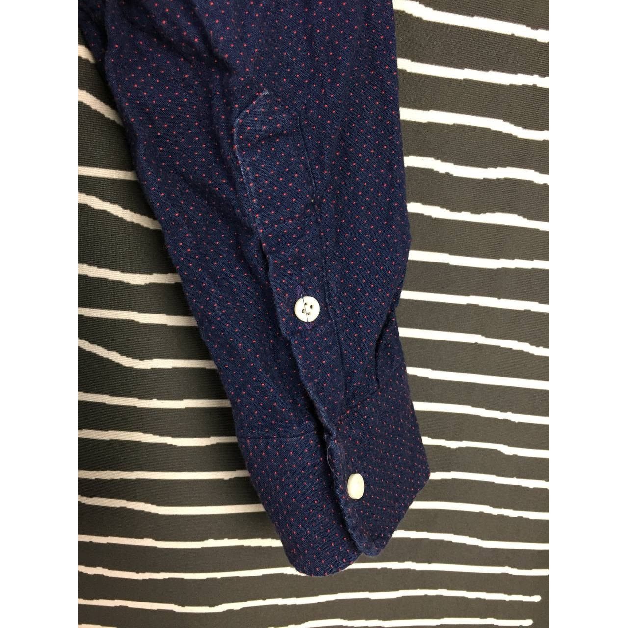 Gitman Bros. Gitman Bros. Sisters Made In Usa Dot Patterned Shirt Size M / US 6-8 / IT 42-44 - 7 Thumbnail