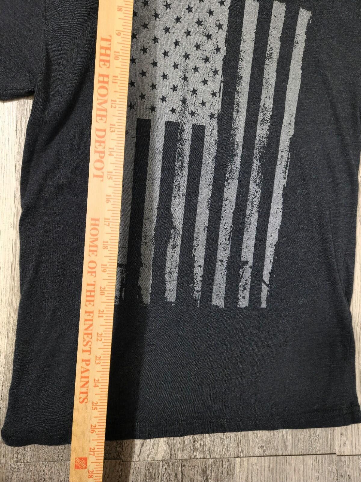 Grunt Style Grunt Style Mens M American Flag Patriotic Tee Military #7 Size US M / EU 48-50 / 2 - 3 Thumbnail