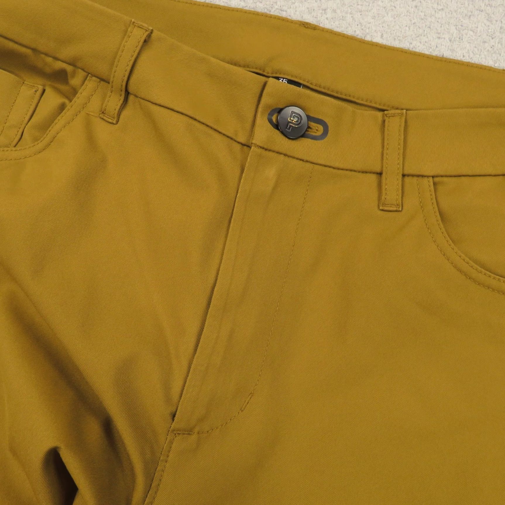 Vintage Public Rec Dealmaker Pants Men 35x30 Caramel 5 Pocket Chino Workday 2.0 Chinos Size US 35 - 6 Thumbnail