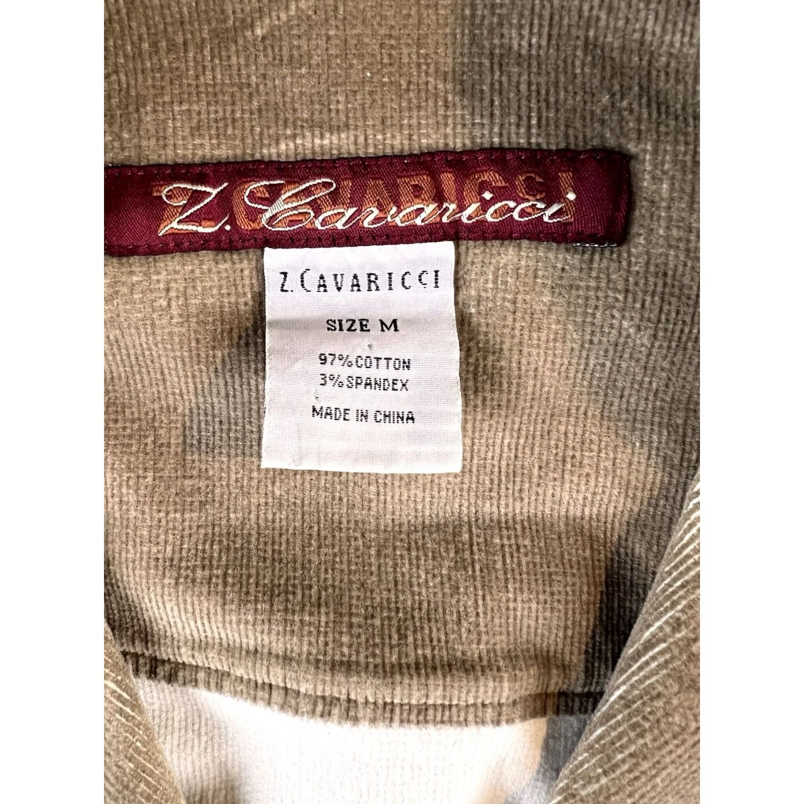 Vintage VINTAGE Z Cavaricci Blazer Womens M Brown Corduroy Pockets Y2K 90s Preppy Size M / US 6-8 / IT 42-44 - 6 Thumbnail
