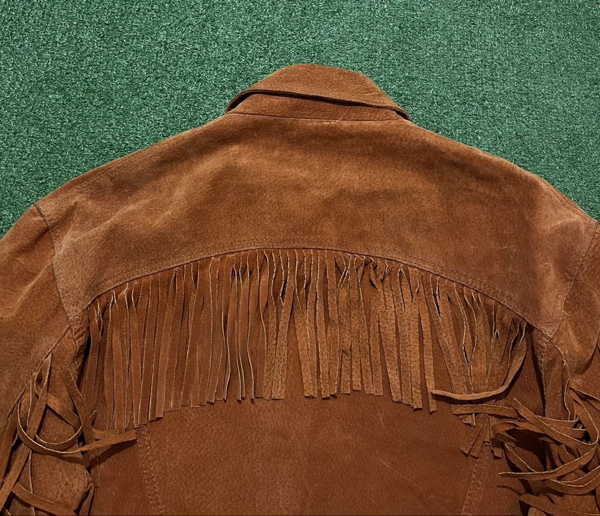 Leather × Vintage Real Leather Jacket Vintage Boxy Vera Pelle Size M / US 6-8 / IT 42-44 - 7 Thumbnail