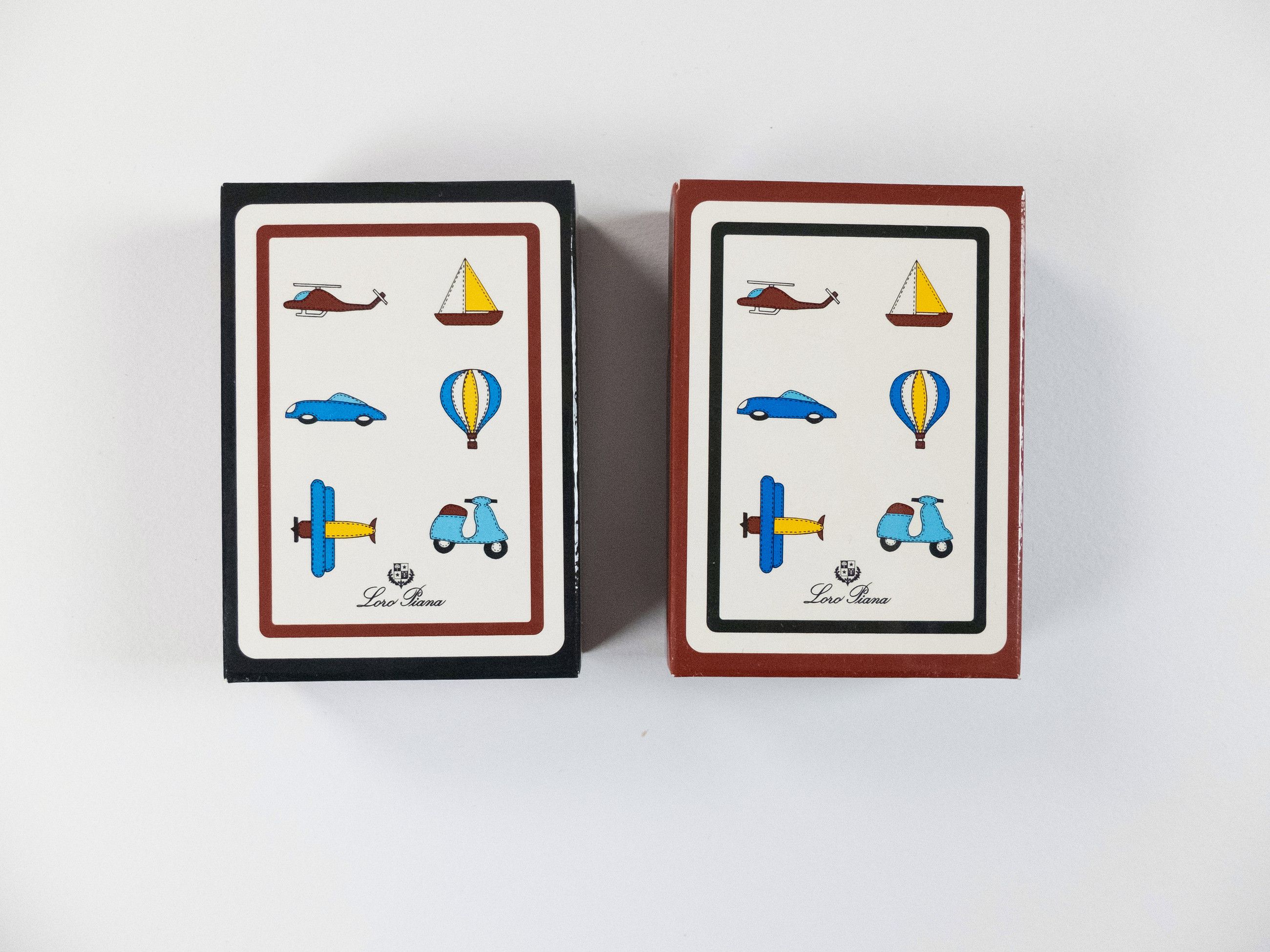 Loro Piana LORO PIANA 2 decks of playing cards in canvas pouch Size ONE SIZE - 1 Thumbnail