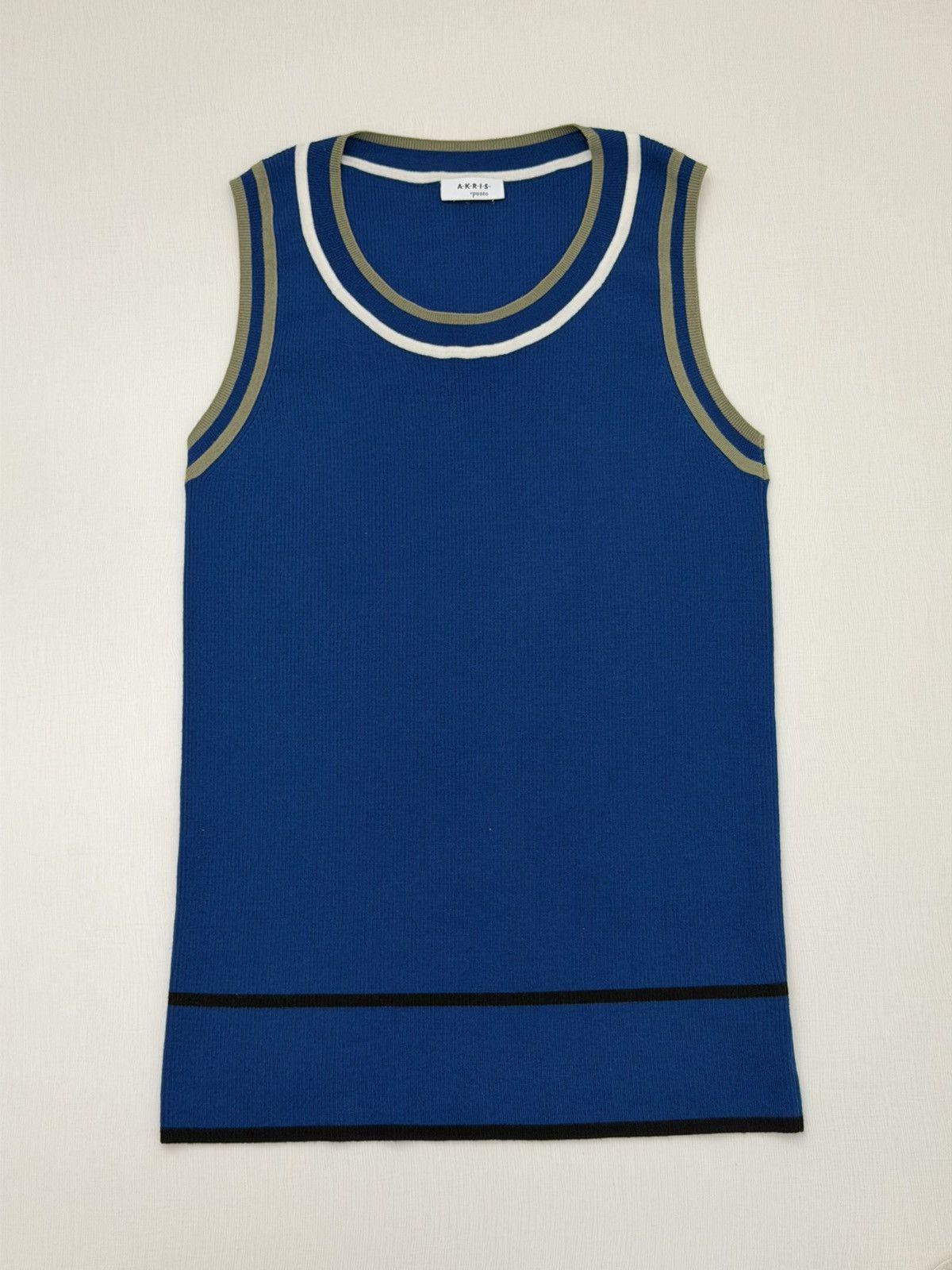 Akris Akris Punto Ribbed Virgin Wool Tank Top Size M / US 6-8 / IT 42-44 - 1 Thumbnail