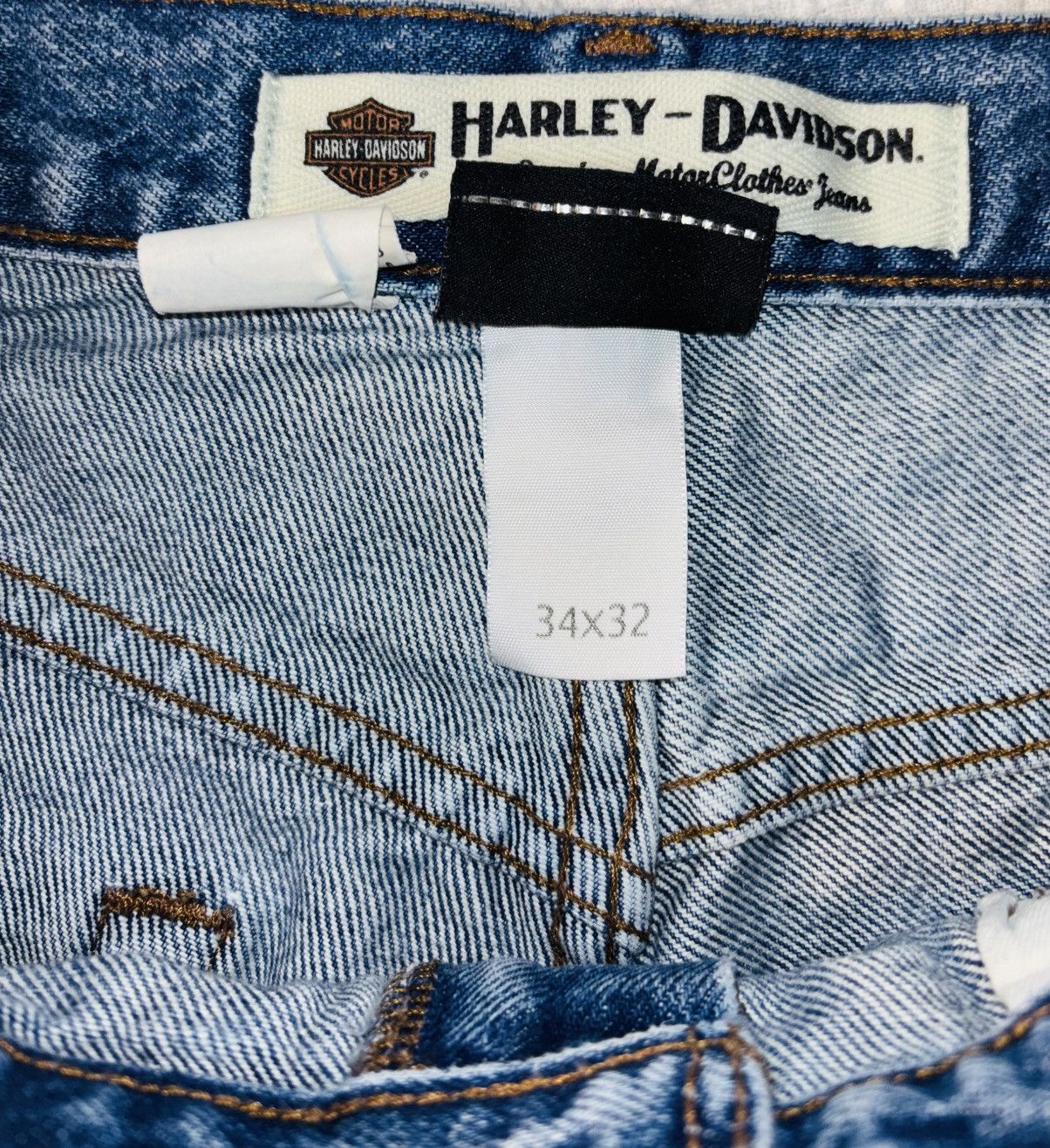 Harley Davidson VTG Harley Davidson Jeans Size US 34 / EU 50 - 7 Thumbnail