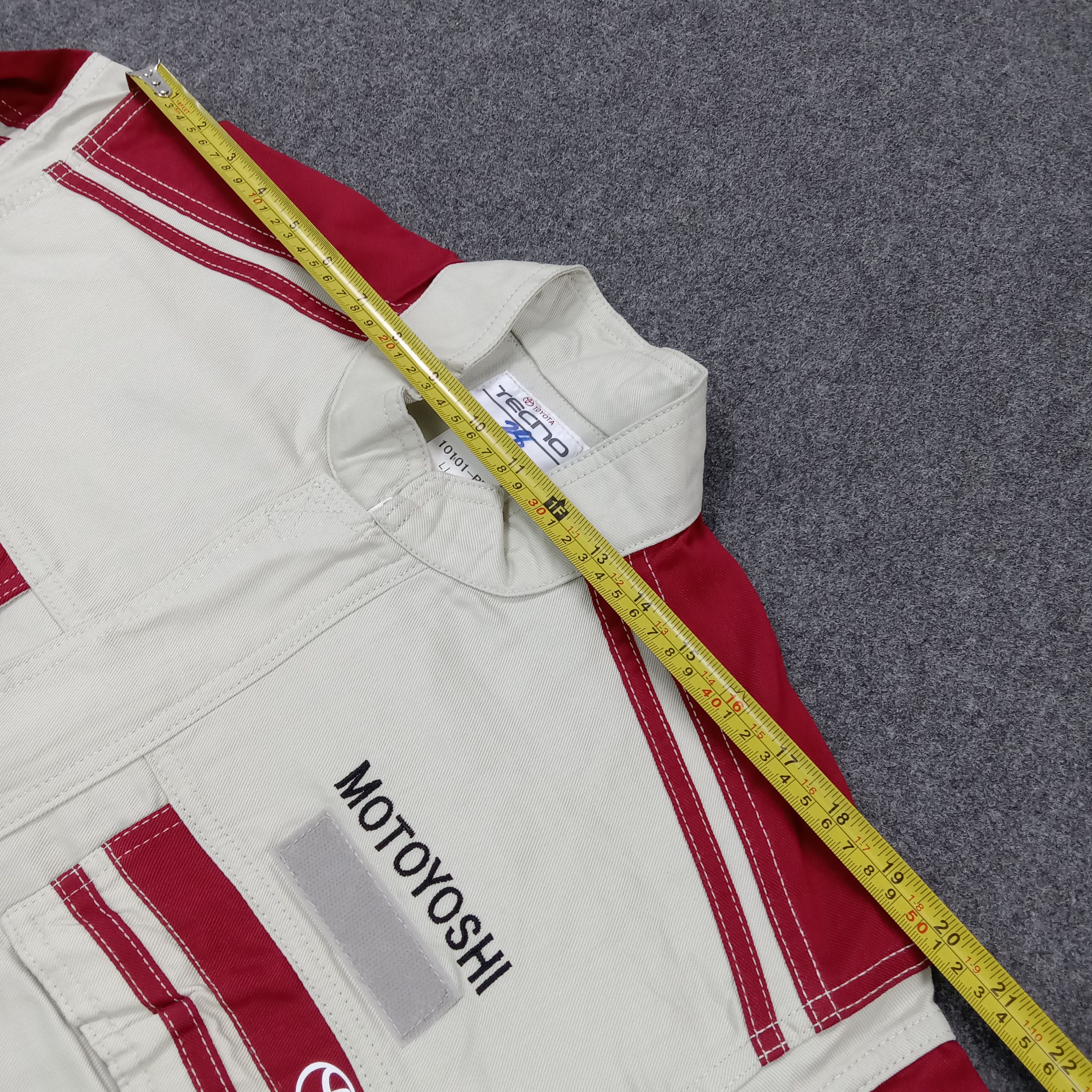 Japanese Brand Toyota TECNO Racing 90's Workwear Coverall Jacket C274N26 Size US L / EU 52-54 / 3 - 10 Thumbnail