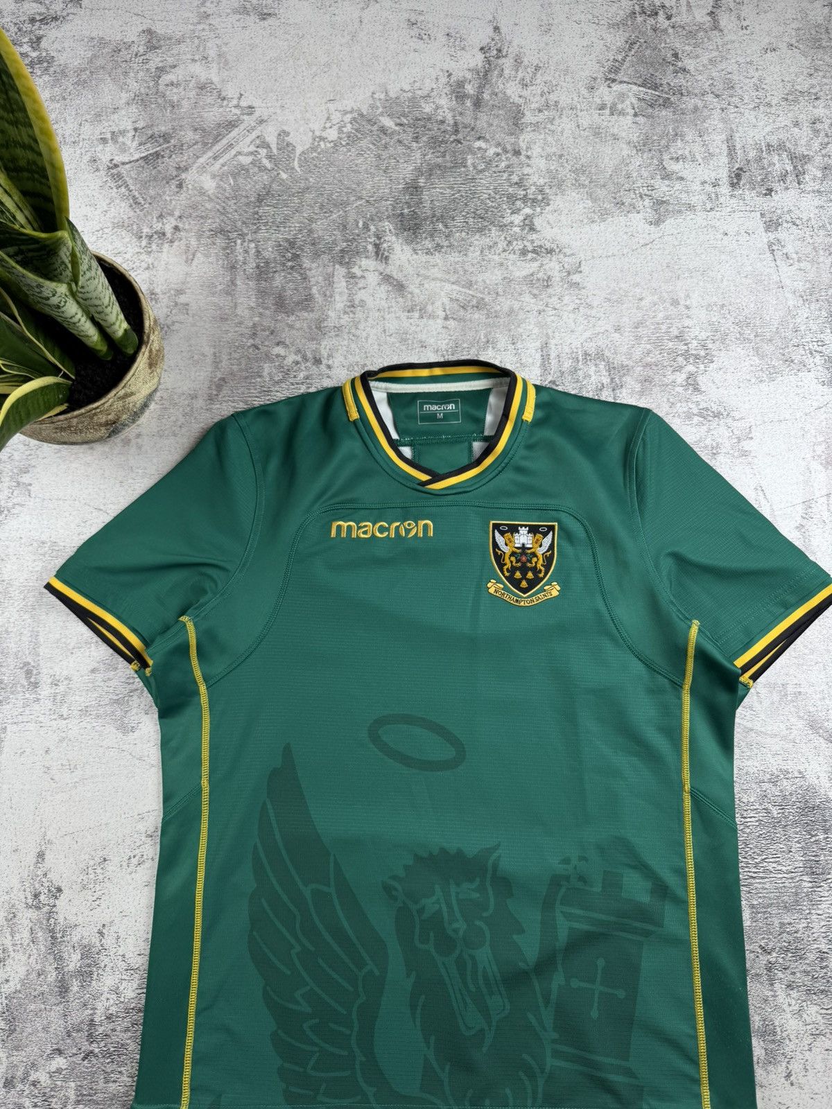 Macron Northampton Saints 2002 2003 Men’s Medium Macron Training Rugby T Shirt Jersey Size US M / EU 48-50 / 2 - 4 Thumbnail