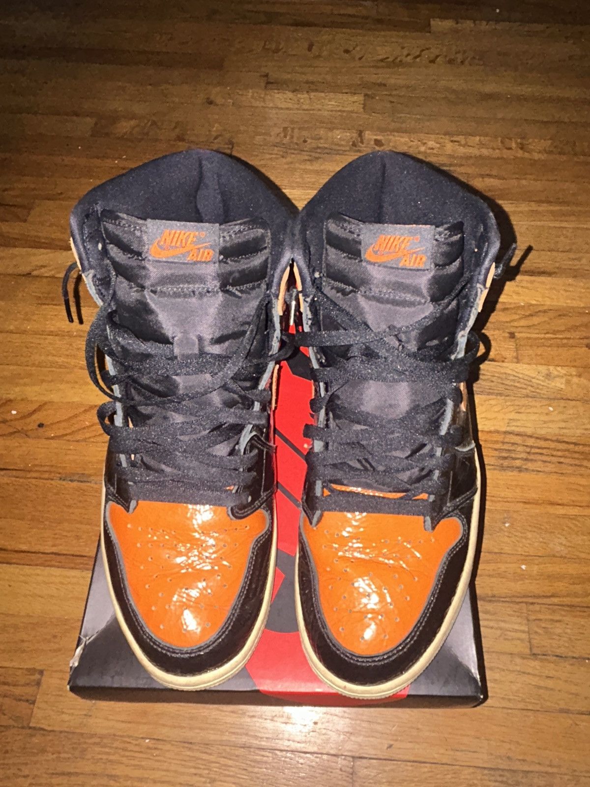 Jordan Brand Jordan 1 shattered backboards Size US 11.5 / EU 44-45 - 1 Thumbnail