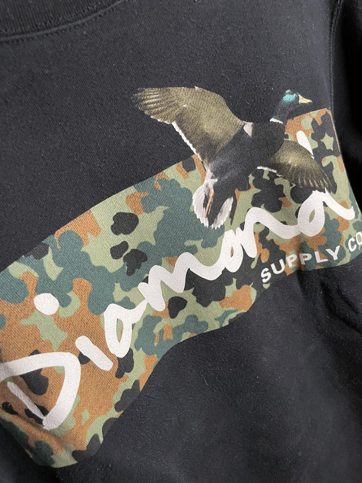 Diamond Supply Co. Diamond supply Co Spellout Camo Crewneck Size US M / EU 48-50 / 2 - 3 Thumbnail
