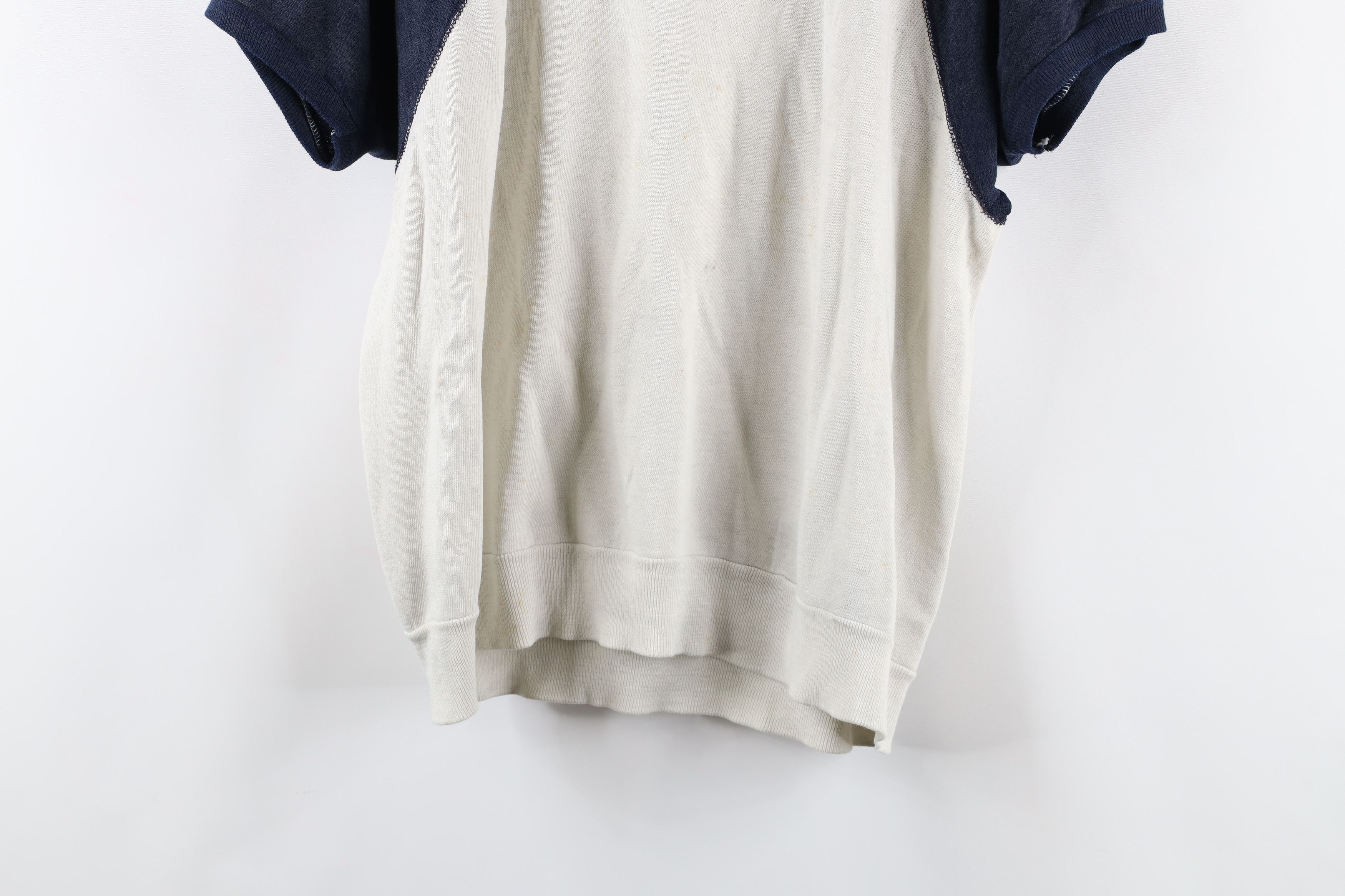 Vintage Vintage 60s 70s Streetwear Short Sleeve Sweatshirt USA Size US M / EU 48-50 / 2 - 10 Thumbnail