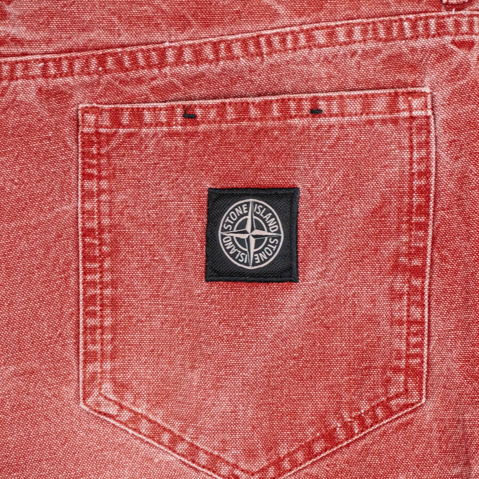Stone Island Stone Island Men's Type RE Jean Shorts Red size 29W Size US 29 - 12 Thumbnail