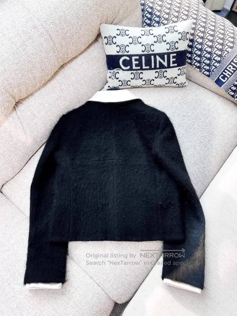 Chanel Chanel Two-pocket mahair lapel coat Size XS / US 0-2 / IT 36-38 - 3 Thumbnail