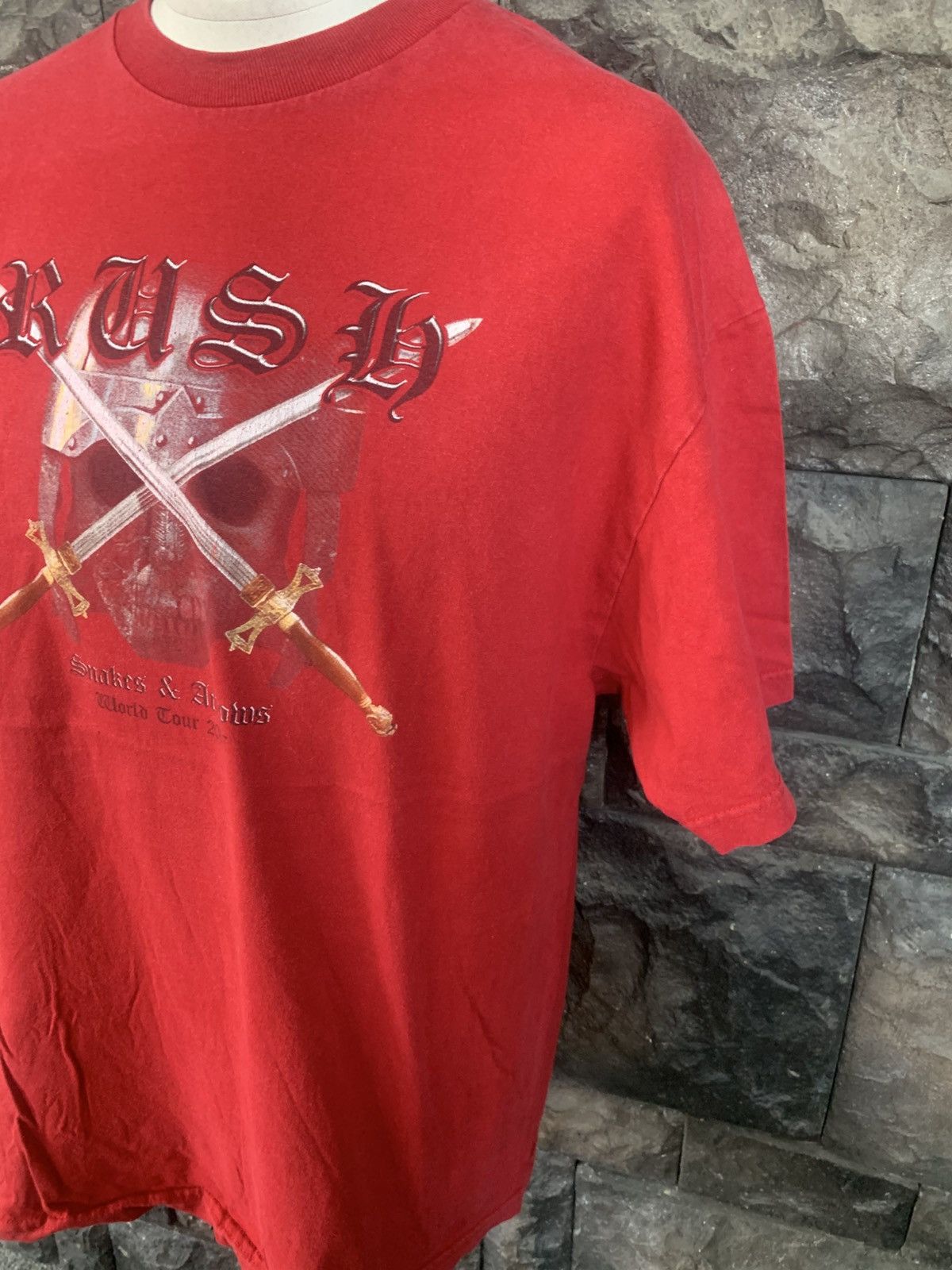 Band Tees Vintage 2007 Rush World Tour Rock Band T shirt Size US XL / EU 56 / 4 - 4 Thumbnail