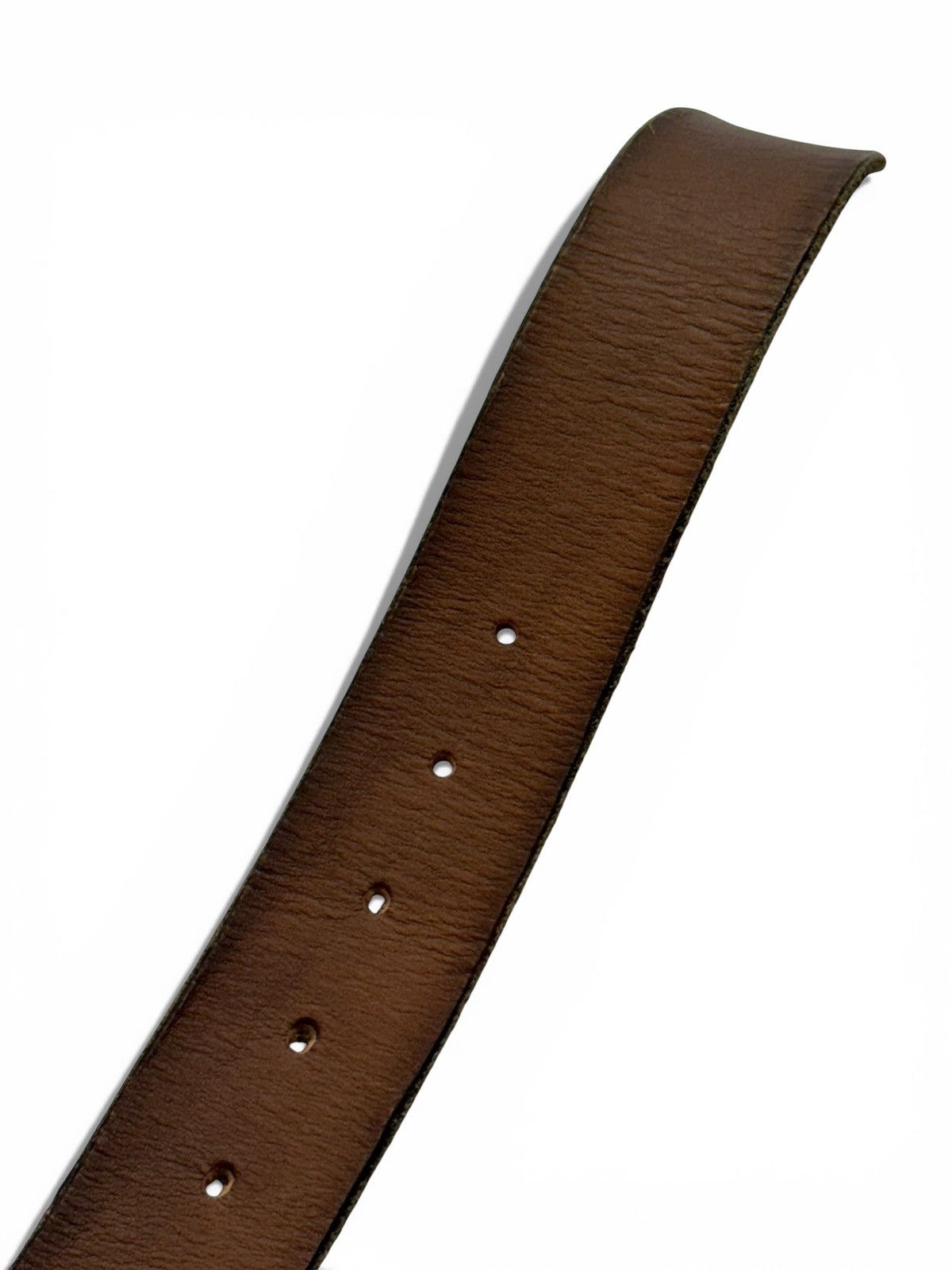Gucci Gucci Brown Leather Belt Size 34 - 5 Thumbnail
