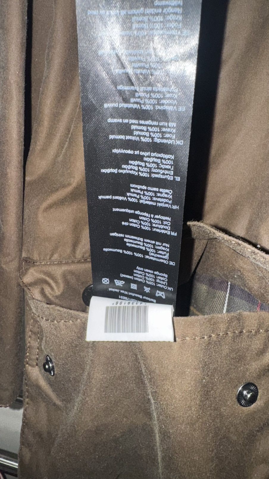 Barbour Barbour Badale brown waxed men’s jacket Size US L / EU 52-54 / 3 - 7 Thumbnail