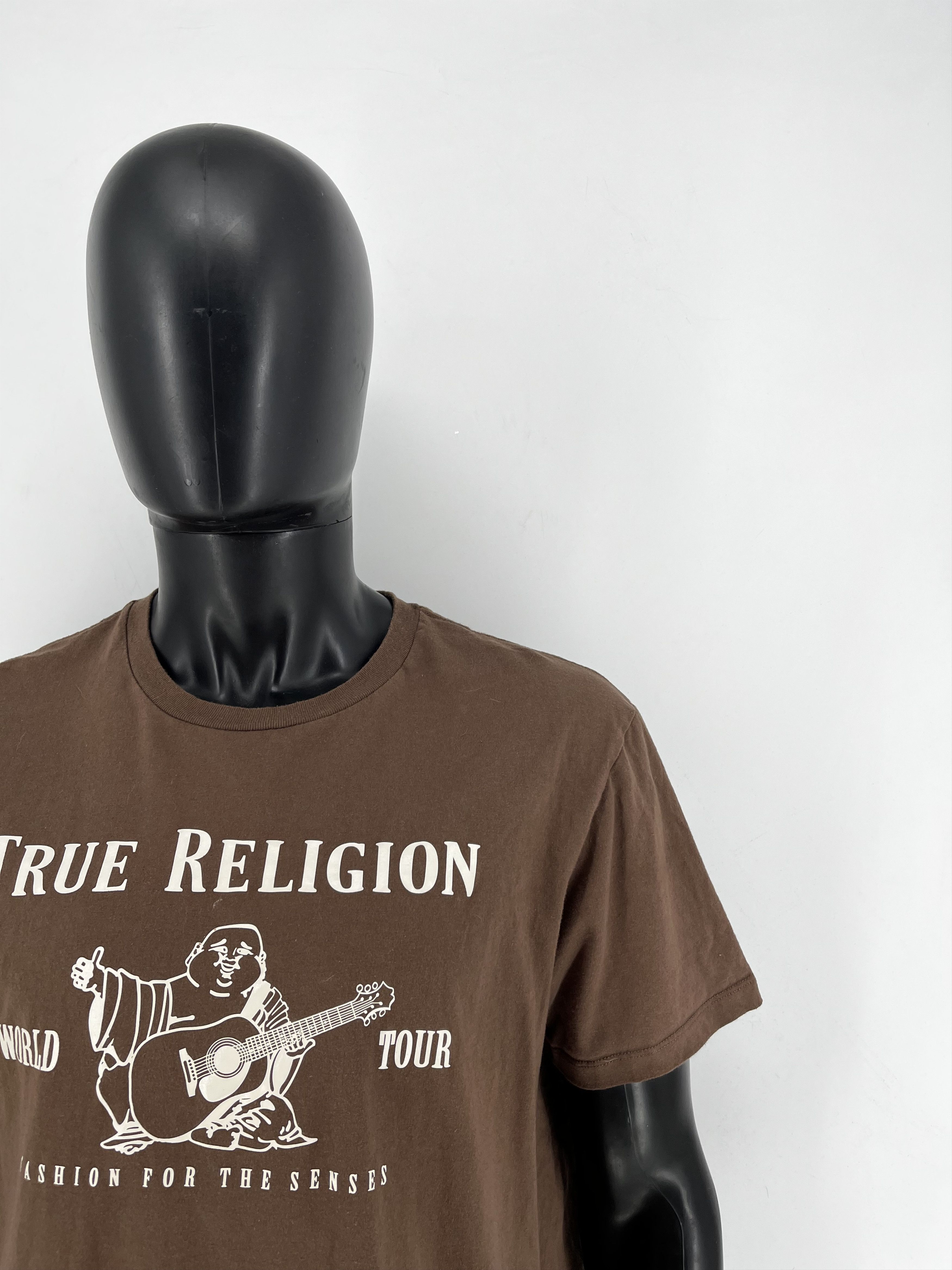 Japanese Brand True Religion Big Buddha Chief Keef Style Rap T Shirt Size US XL / EU 56 / 4 - 8 Thumbnail