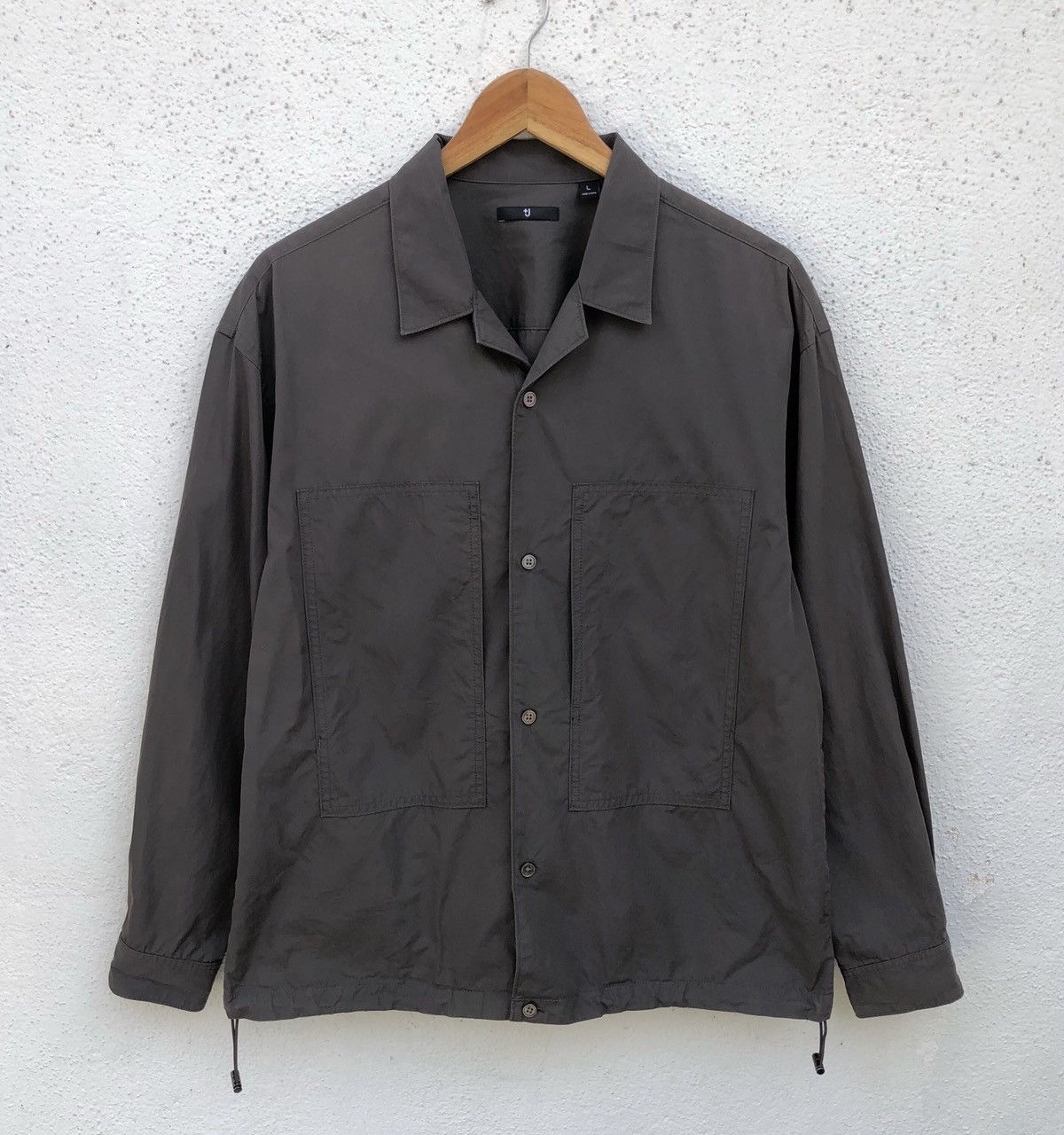 Jil Sander × Uniqlo +J Supima Cotton Oversized Double Pocket Long Sleeve Shirt Size US L / EU 52-54 / 3 - 4 Thumbnail