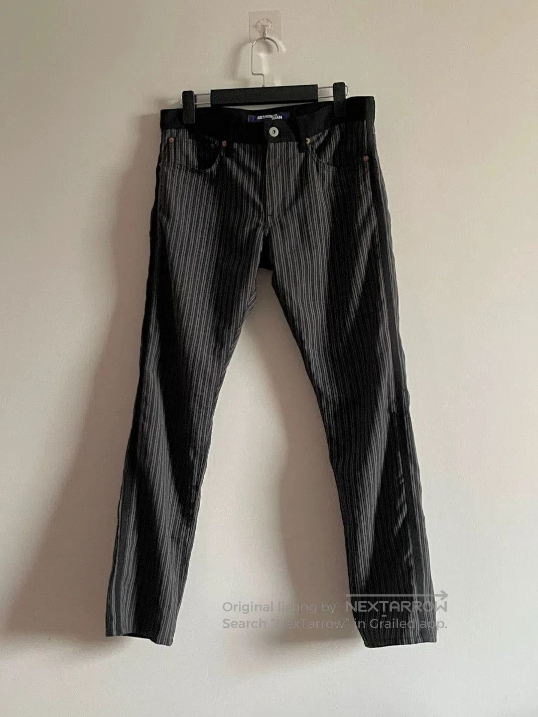 Junya Watanabe Junya Watanabe Wool Striped Trousers 2. Size US 32 / EU 48 - 2 Thumbnail