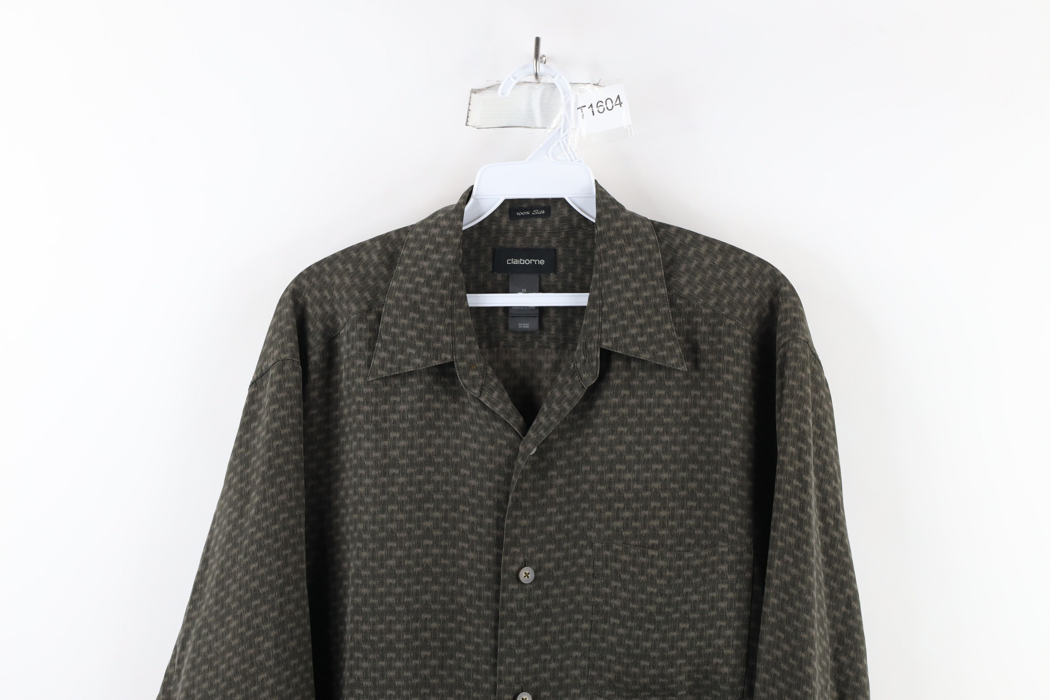 Vintage Vintage 90s Streetwear Long Sleeve Collared Button Shirt Size US M / EU 48-50 / 2 - 2 Thumbnail