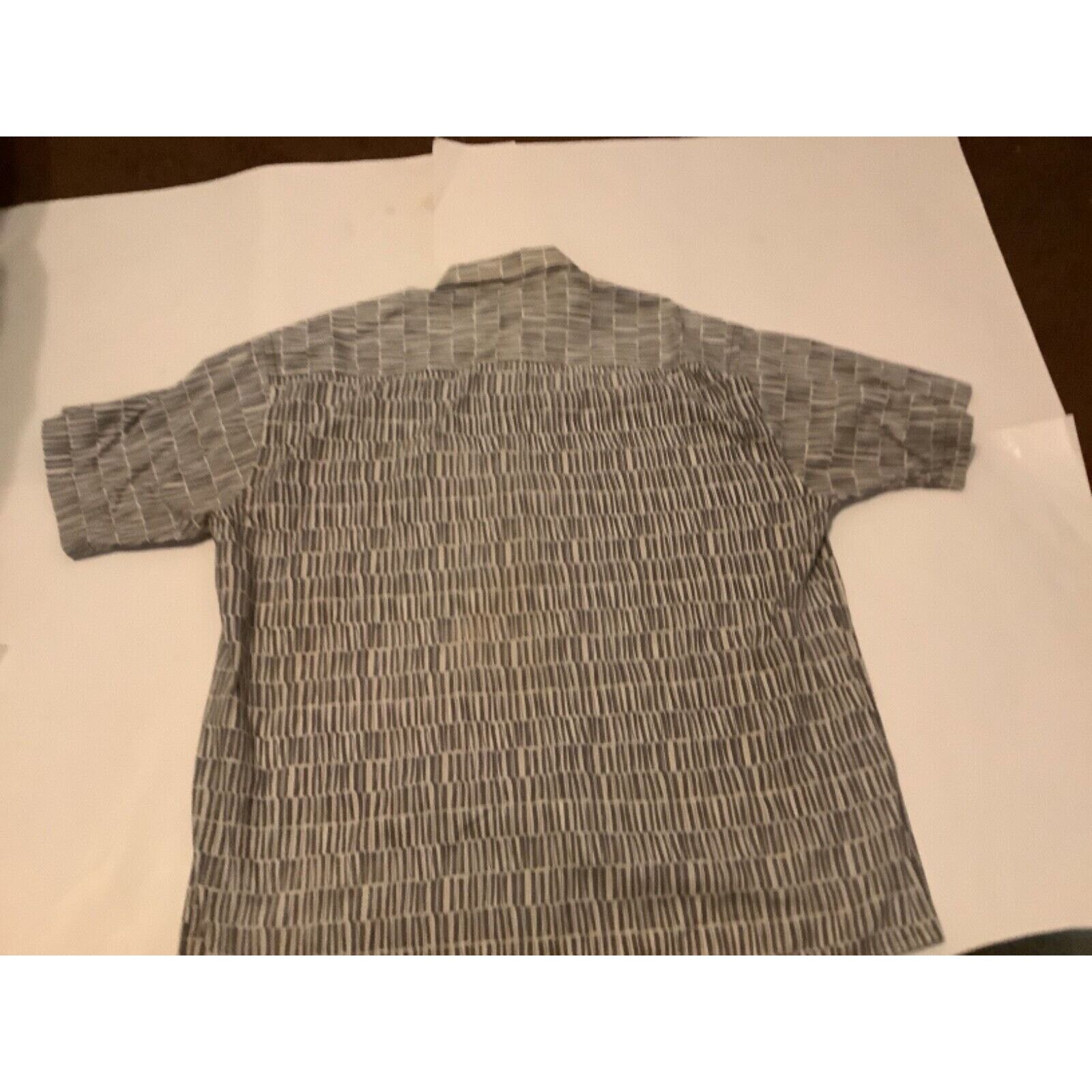 Pierre Cardin Pierre Cardin Shirt Men’s XL Gray Plaid Short Sleeve Size US XL / EU 56 / 4 - 3 Thumbnail