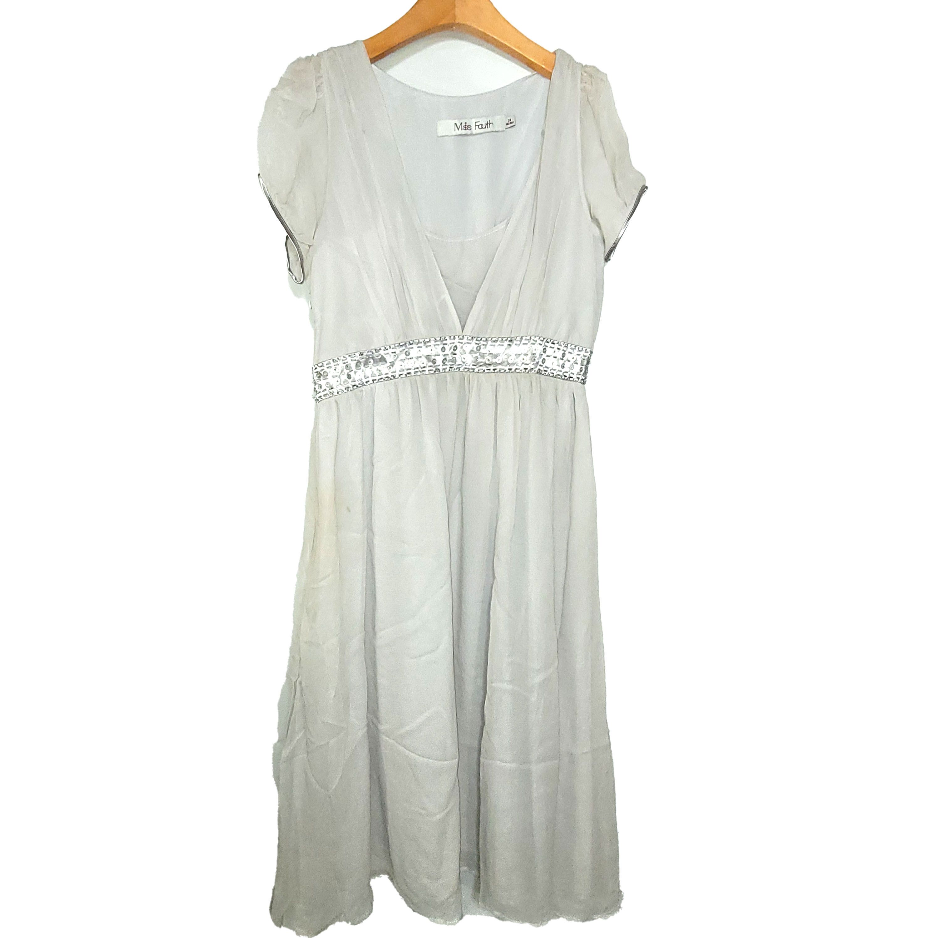 Other Women's Silk Size S Short Sleeve Tank Dress SCK221 Size S / US 4 / IT 40 - 1 Thumbnail