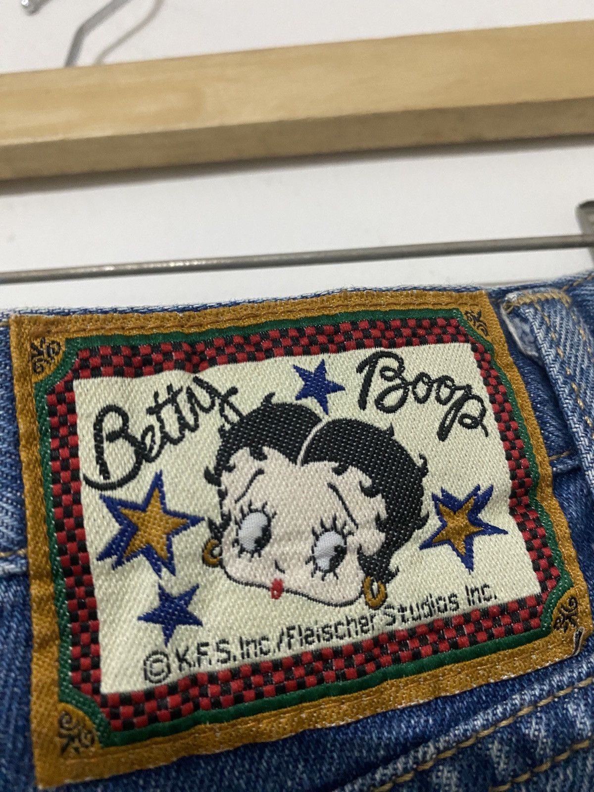 Cartoon Network × Vintage Vintage Betty Boop Jeans Size 28" / US 6 / IT 42 - 7 Thumbnail
